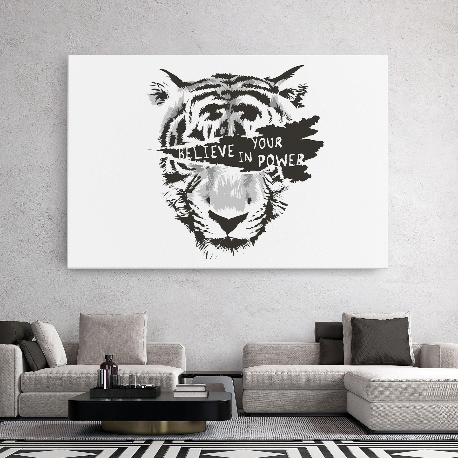 Vászonkép Belive In Your Power mockup 2