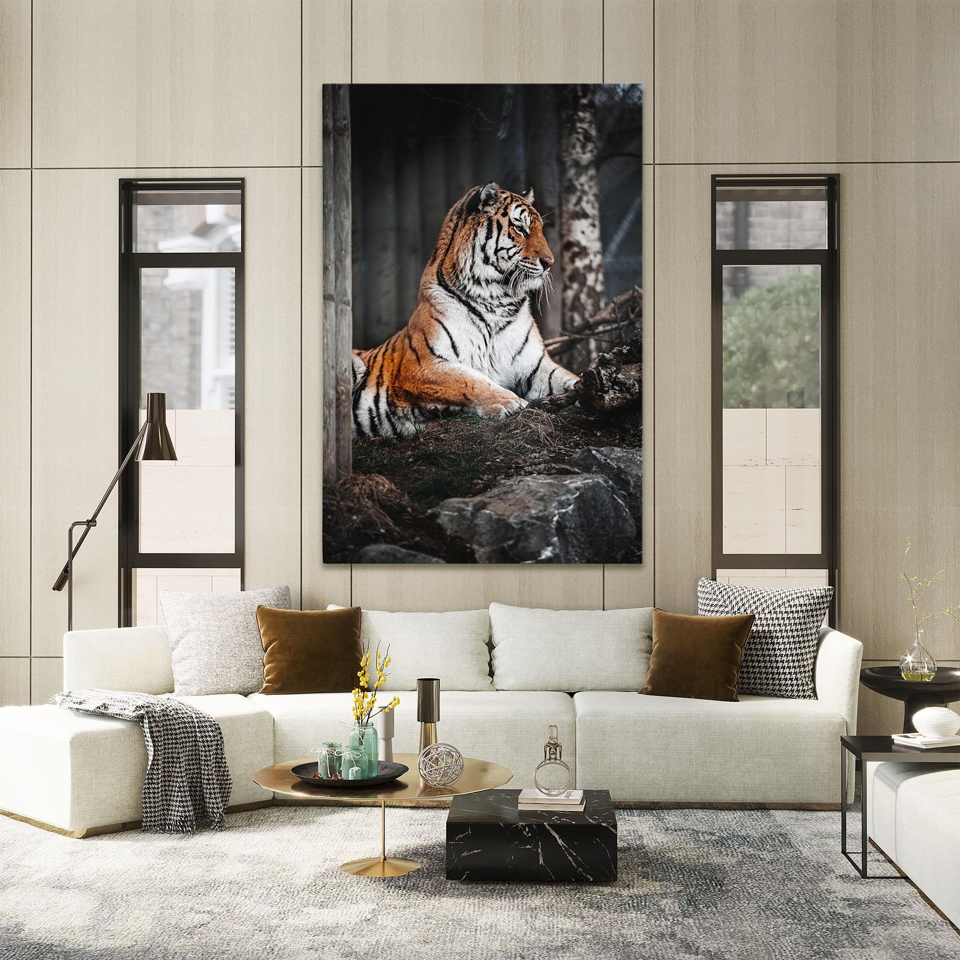 Vászonkép Forest Tiger mockup 2