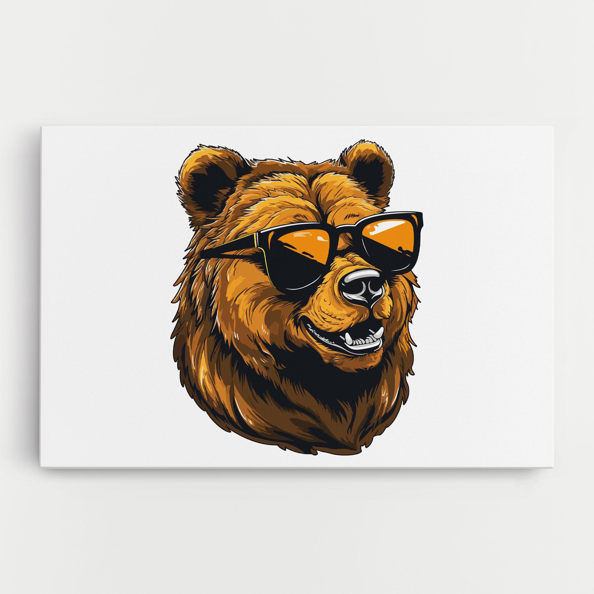 Vászonkép Cool Glasses mockup 0