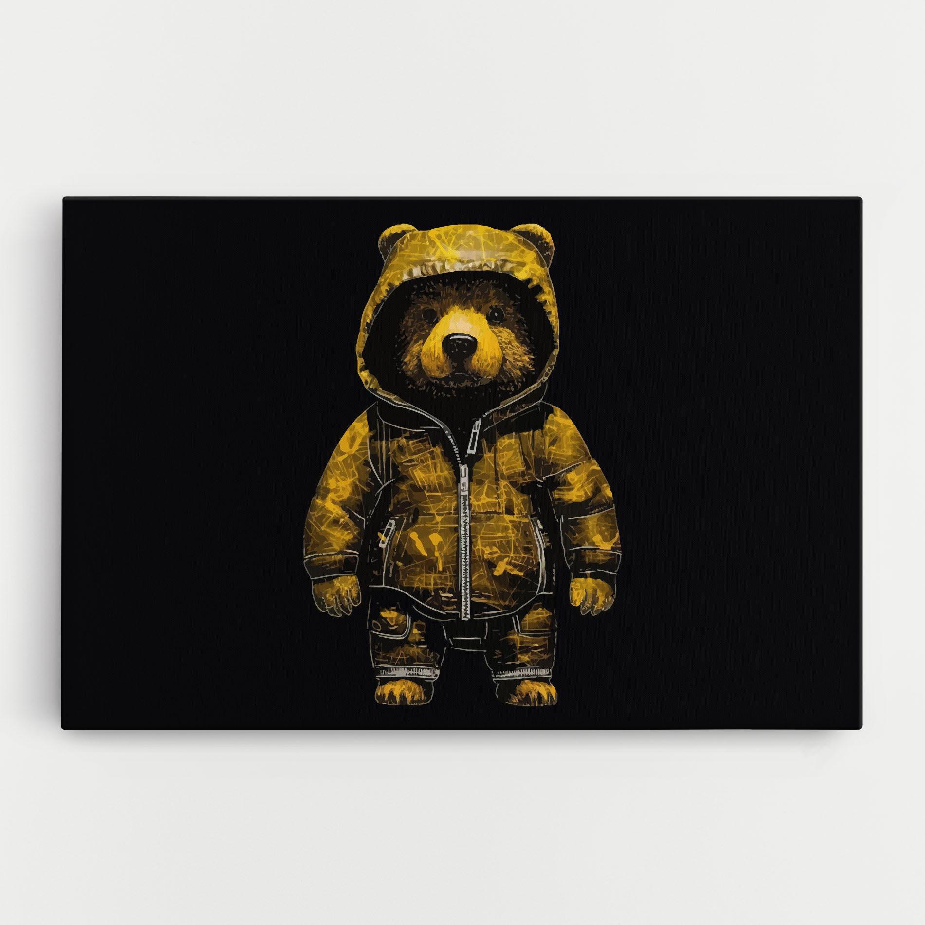 Vászonkép Yellow Bear mockup 0