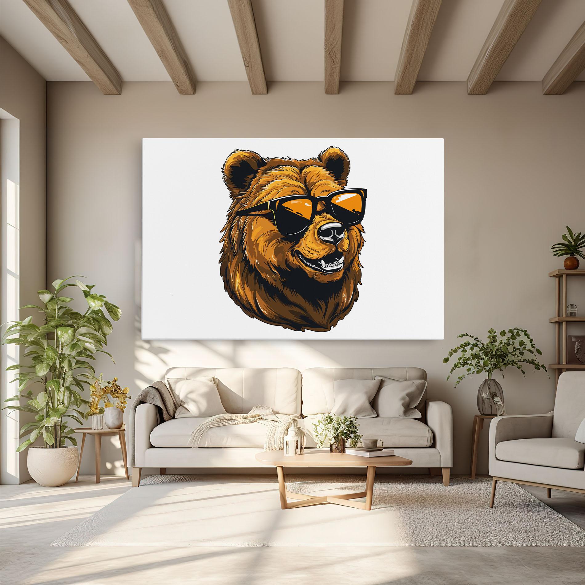 Vászonkép Cool Glasses mockup 6