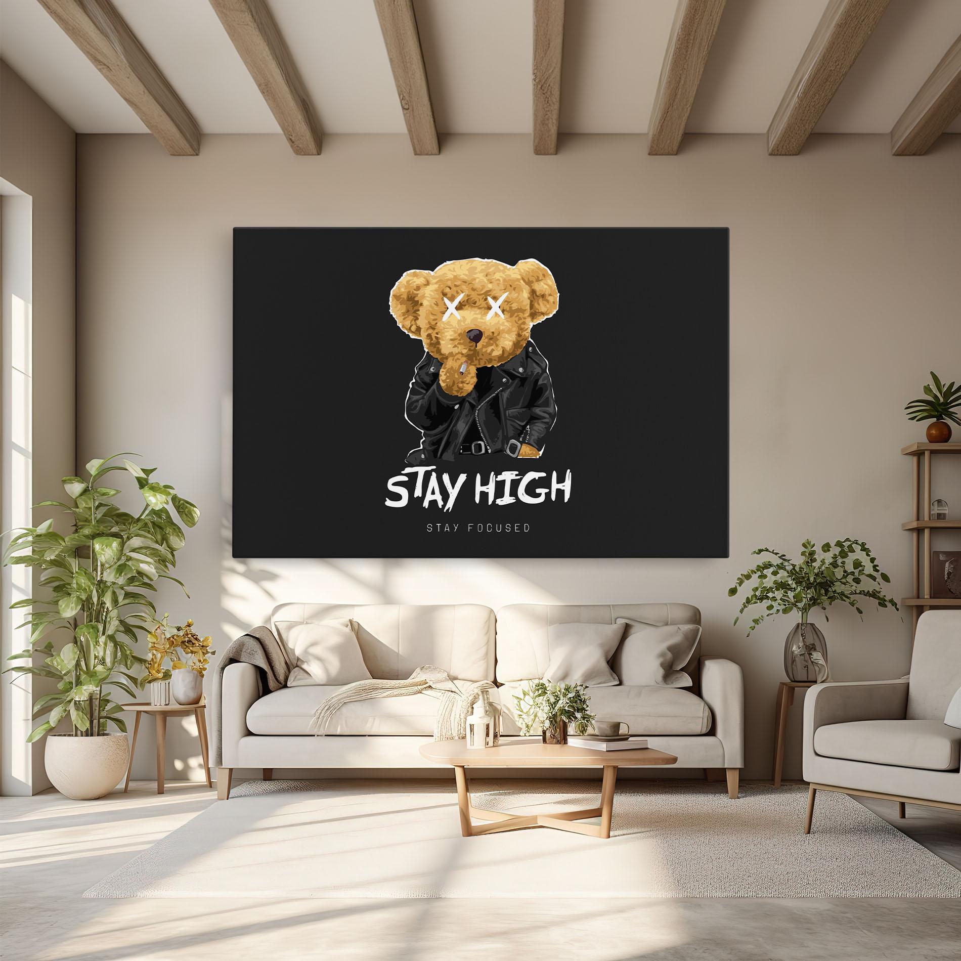 Vászonkép Stay Focused mockup 6