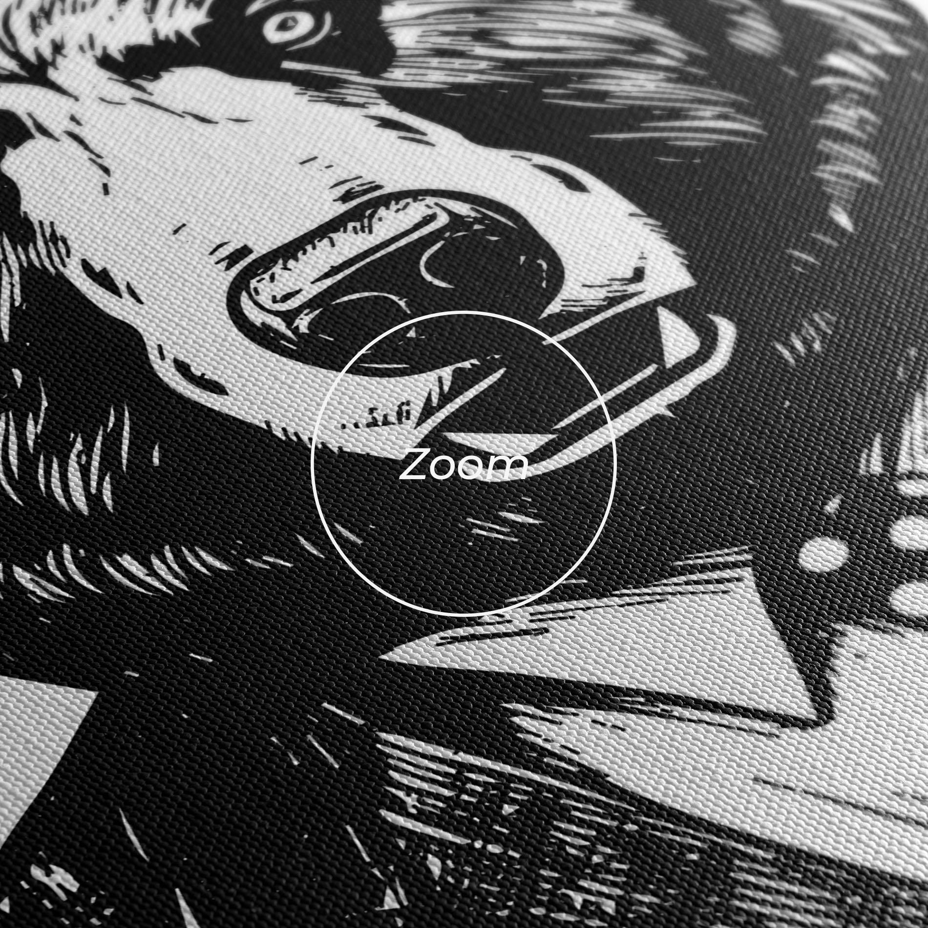 Vászonkép Bear In Suit mockup 3