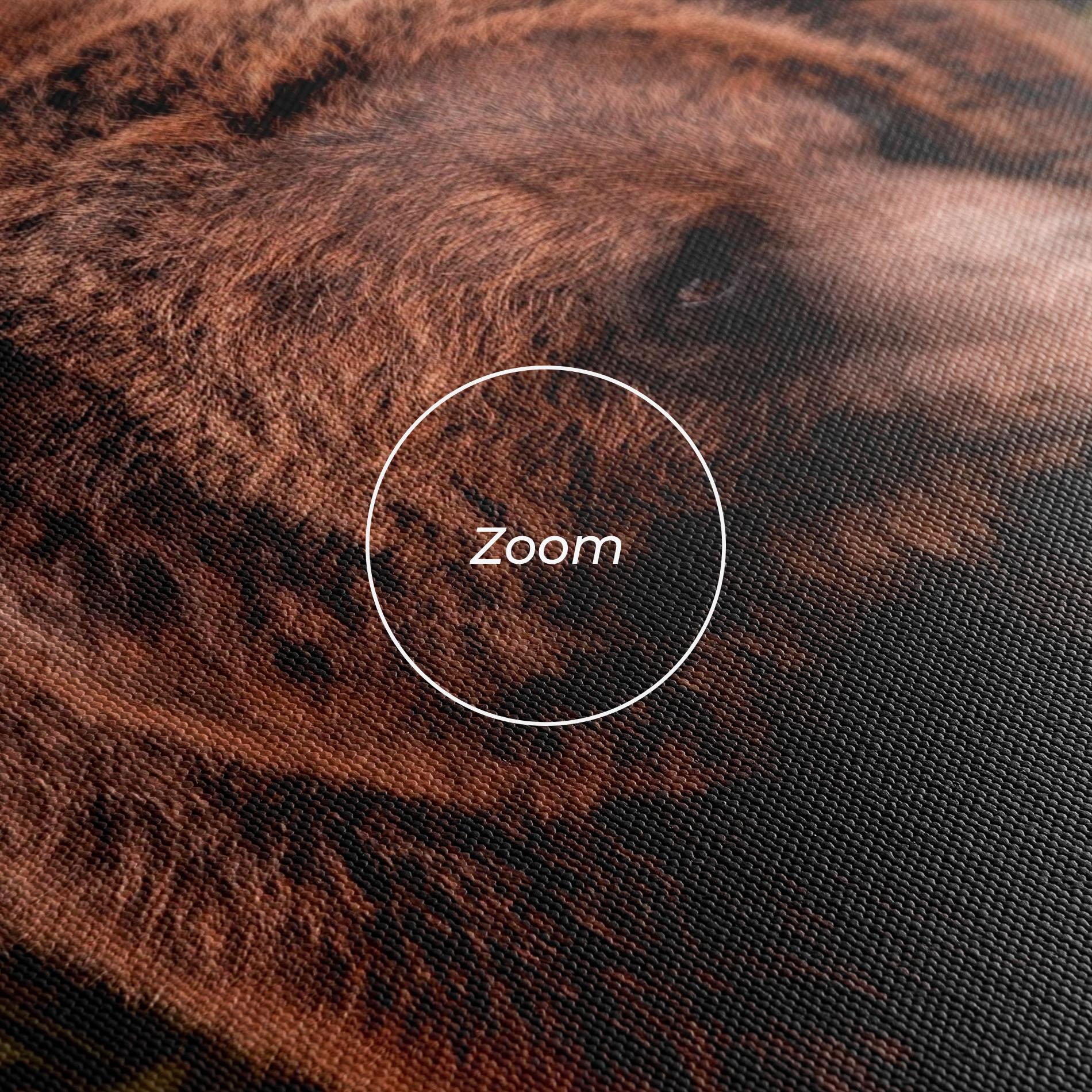 Vászonkép Brown Bear mockup 3