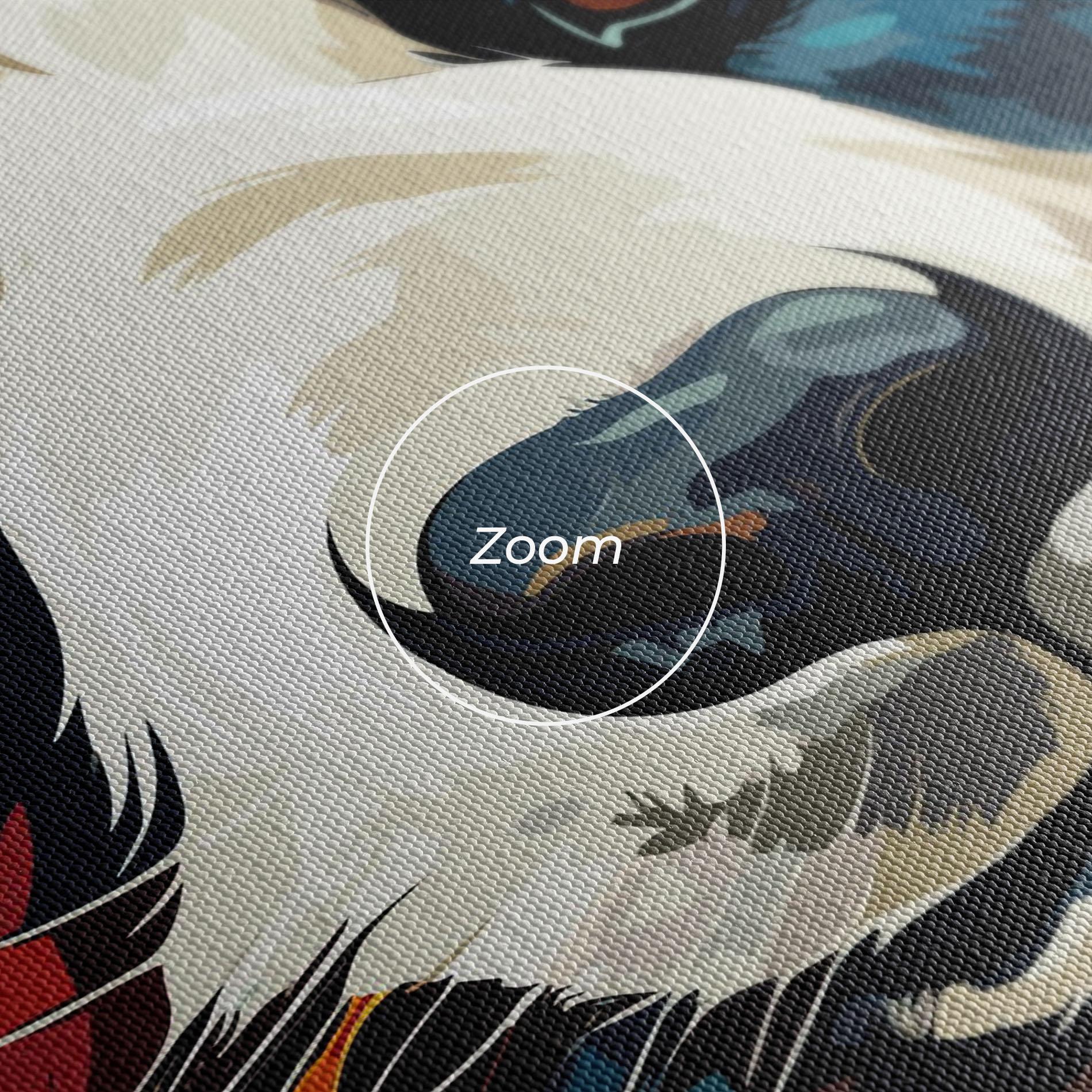 Vászonkép Cream Color Bear mockup 3