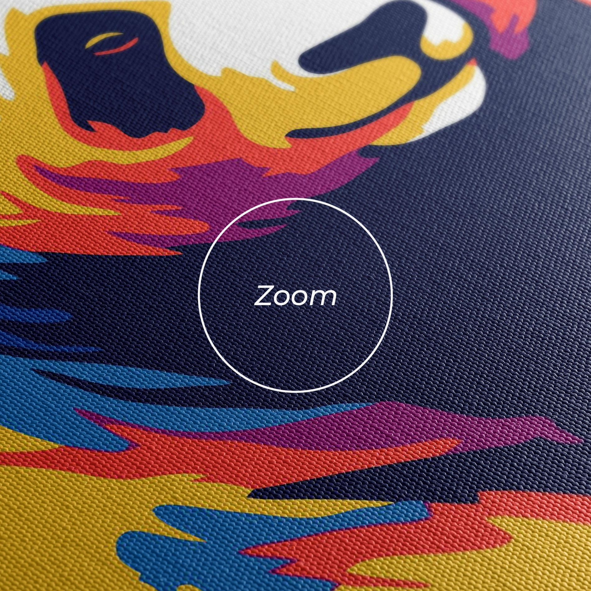 Vászonkép Cute Panda mockup 3