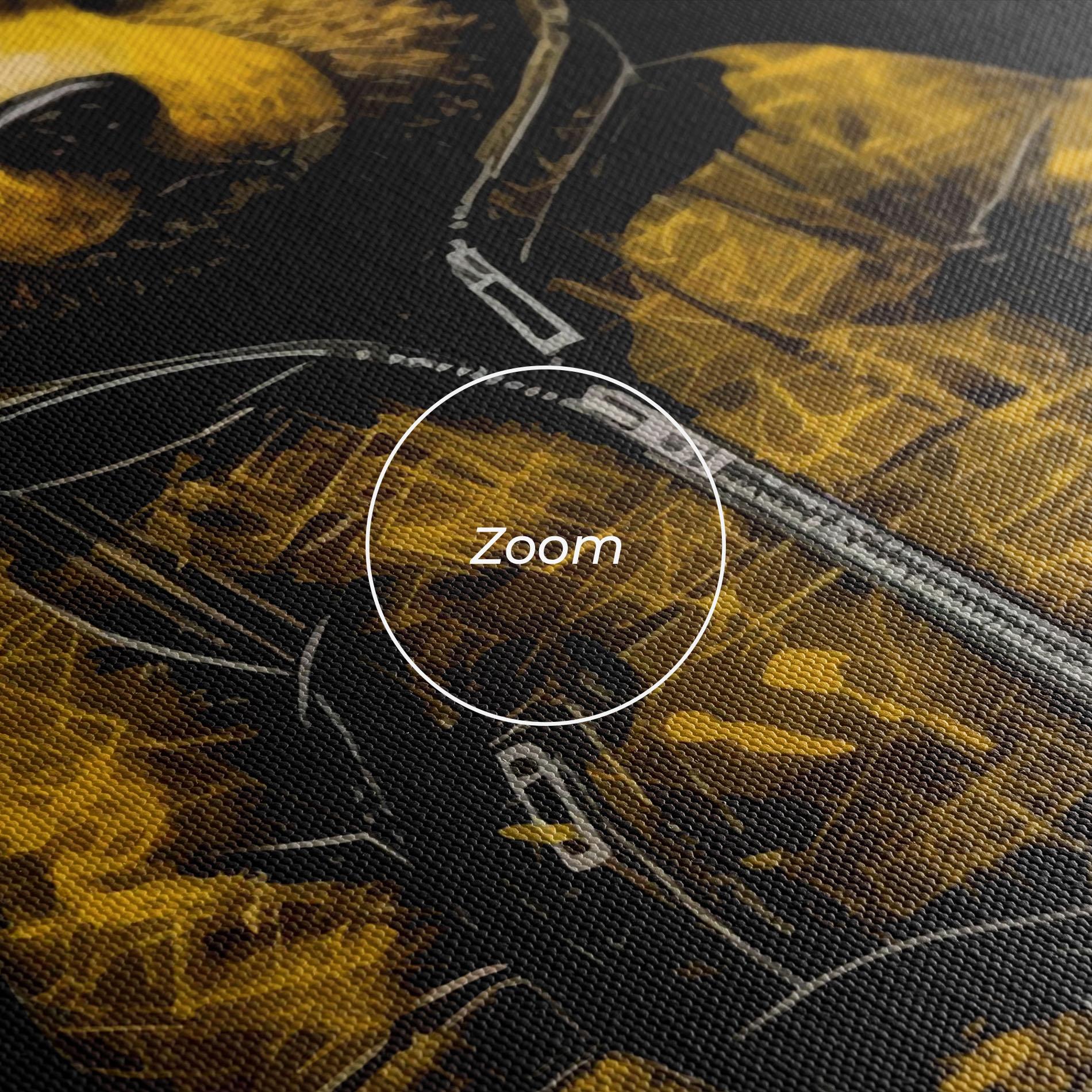 Vászonkép Yellow Bear mockup 3