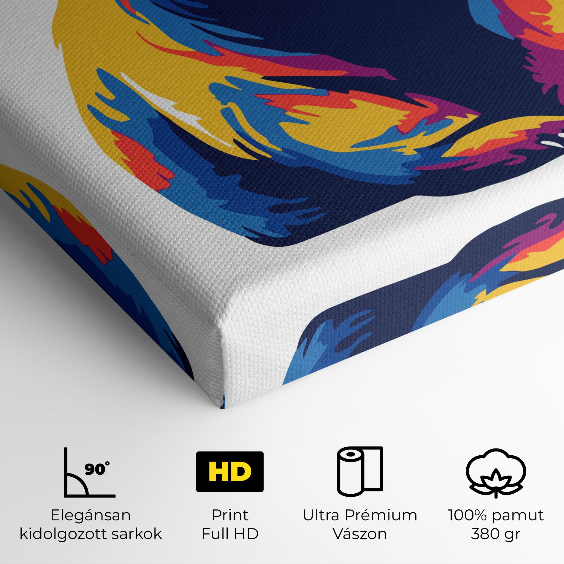 Vászonkép Cute Panda mockup 4