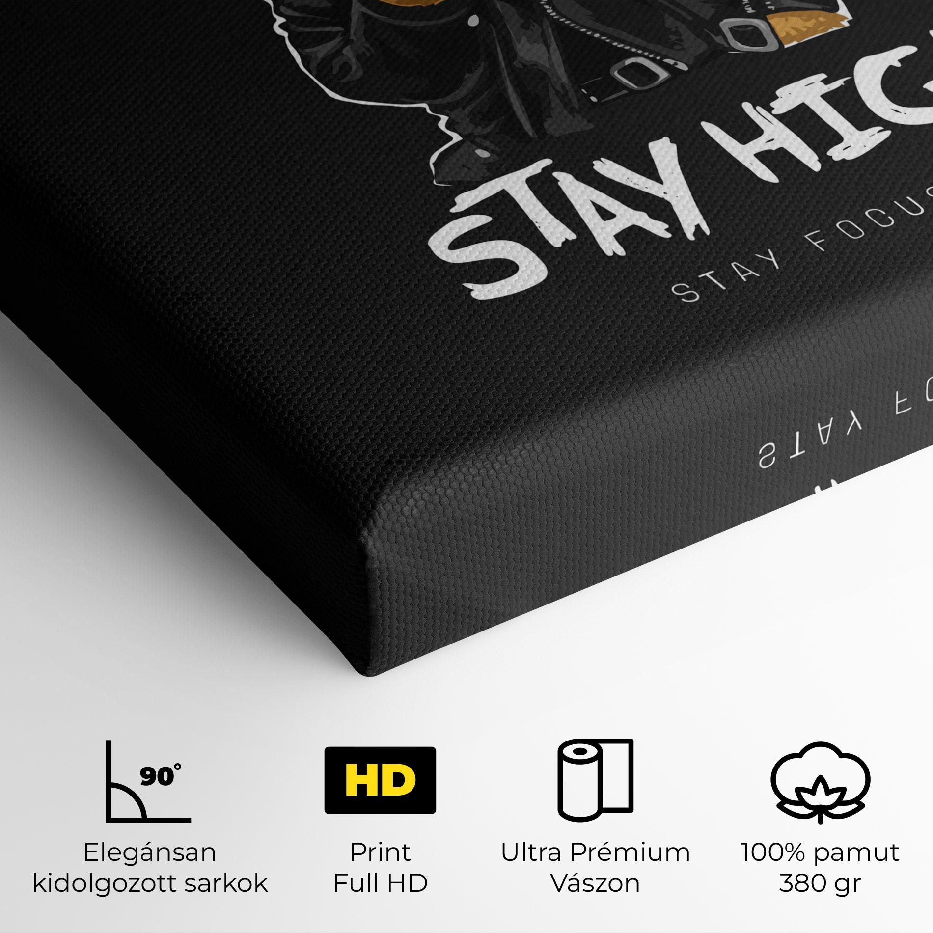 Vászonkép Stay Focused mockup 4