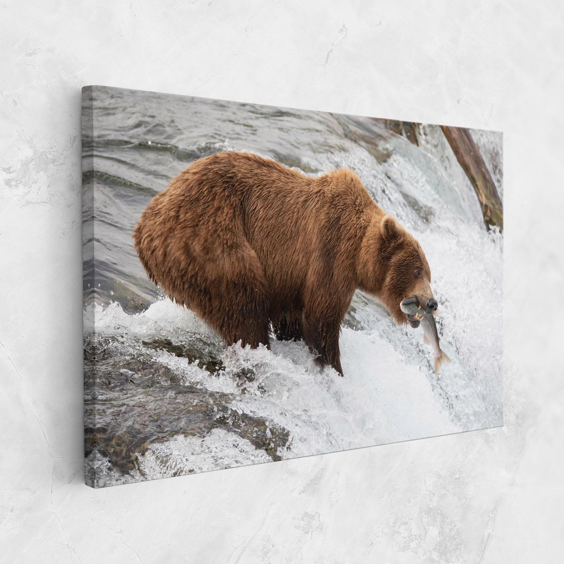 Vászonkép Bear Hunting mockup 1