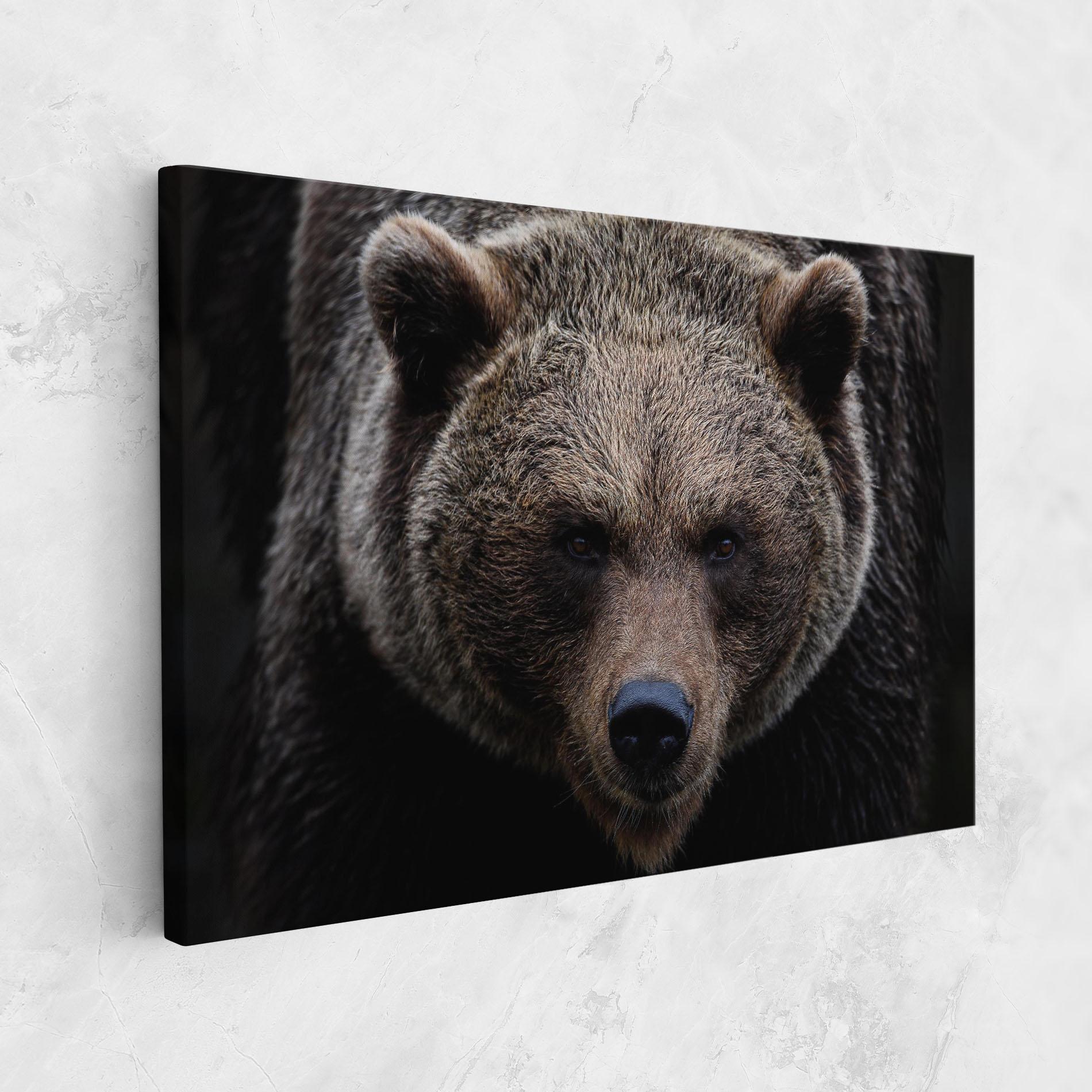Vászonkép Brown Bear mockup 1