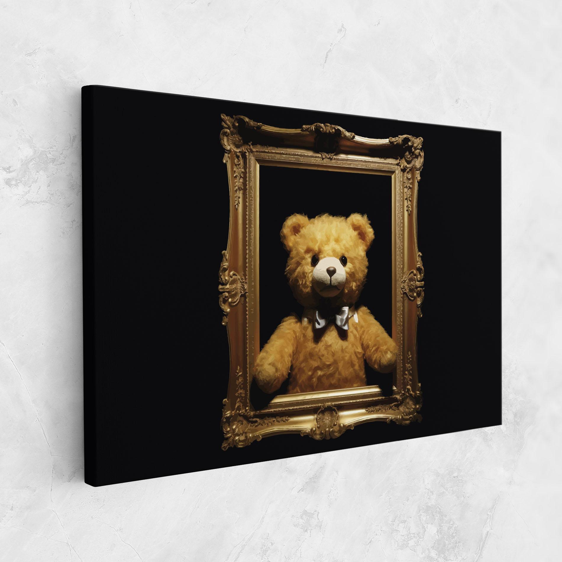 Vászonkép Frame Bear mockup 1