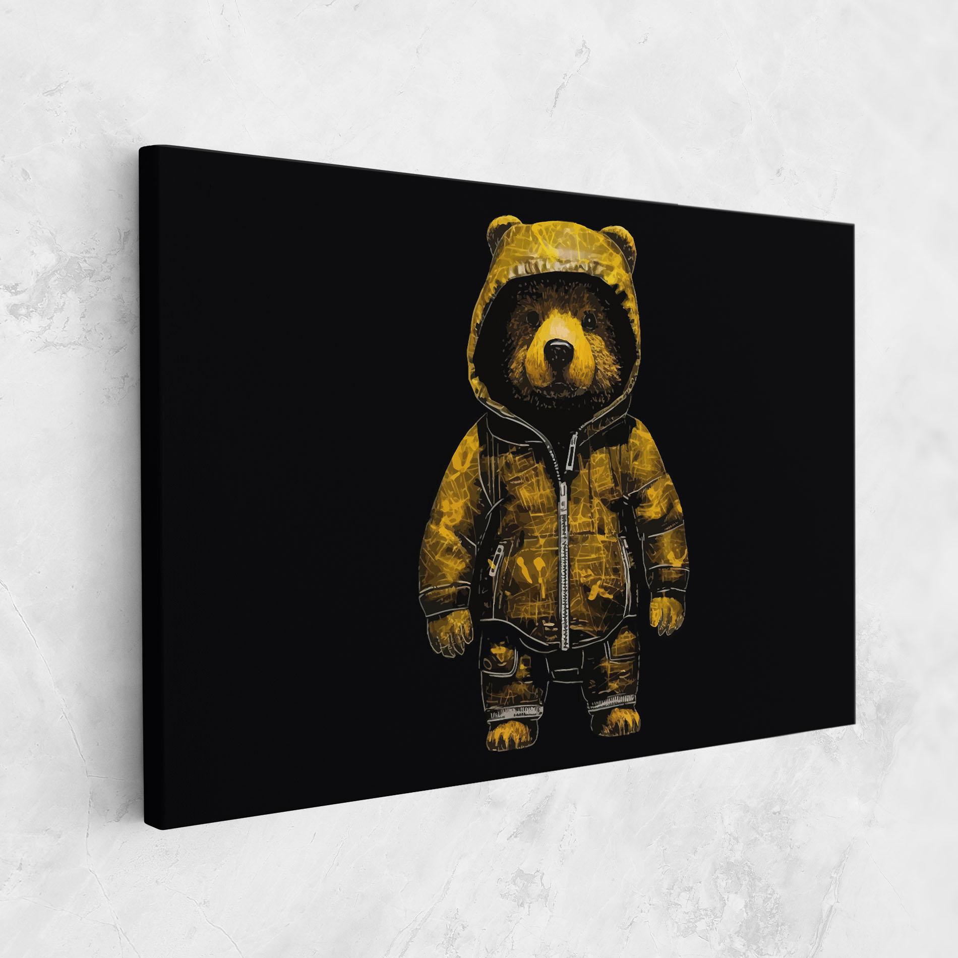Vászonkép Yellow Bear mockup 1