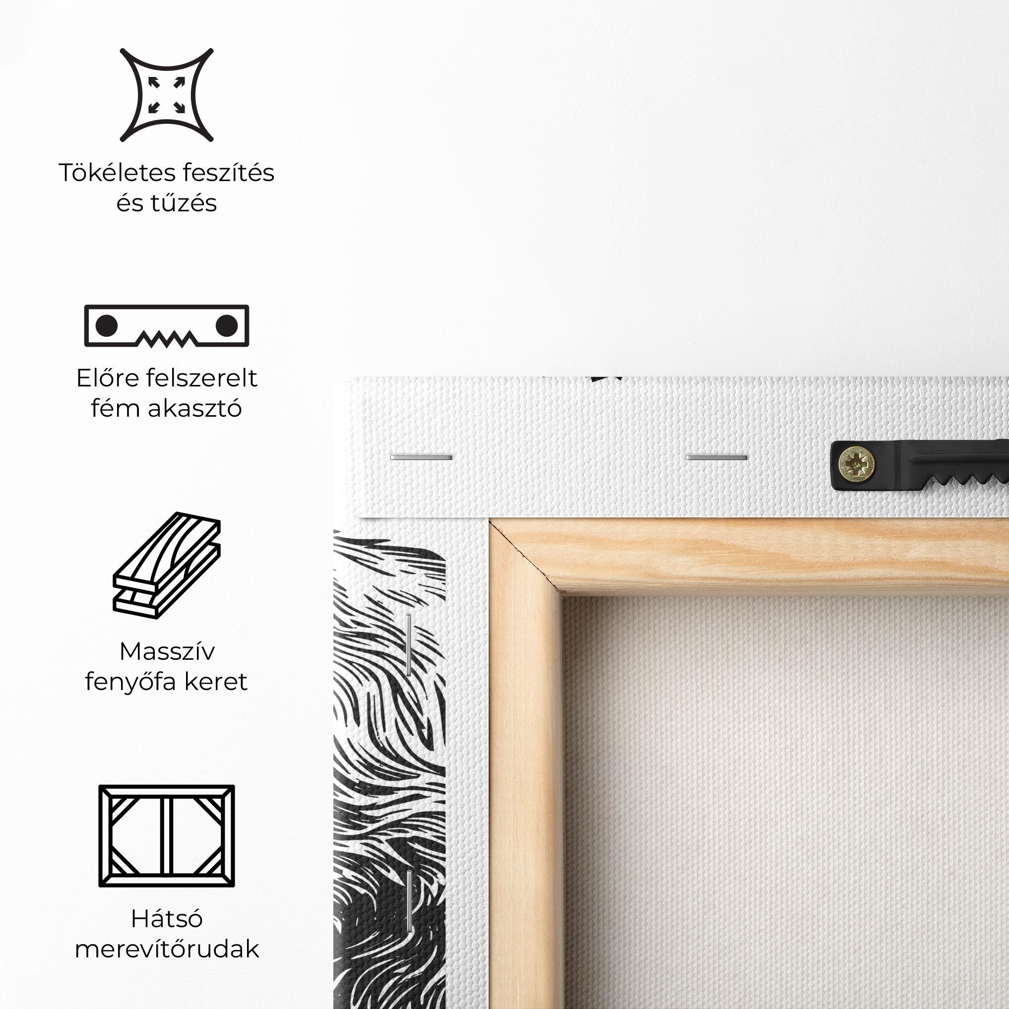 Vászonkép Bear Bite mockup 5