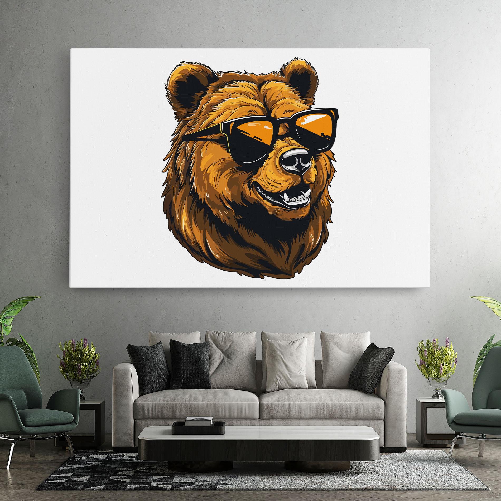 Vászonkép Cool Glasses mockup 7