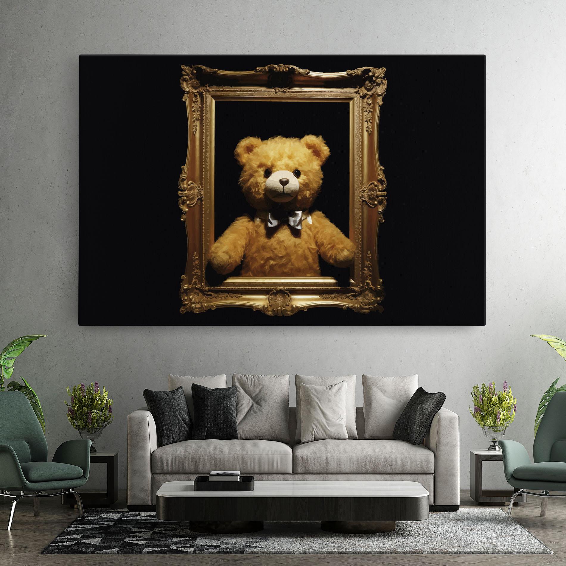Vászonkép Frame Bear mockup 7