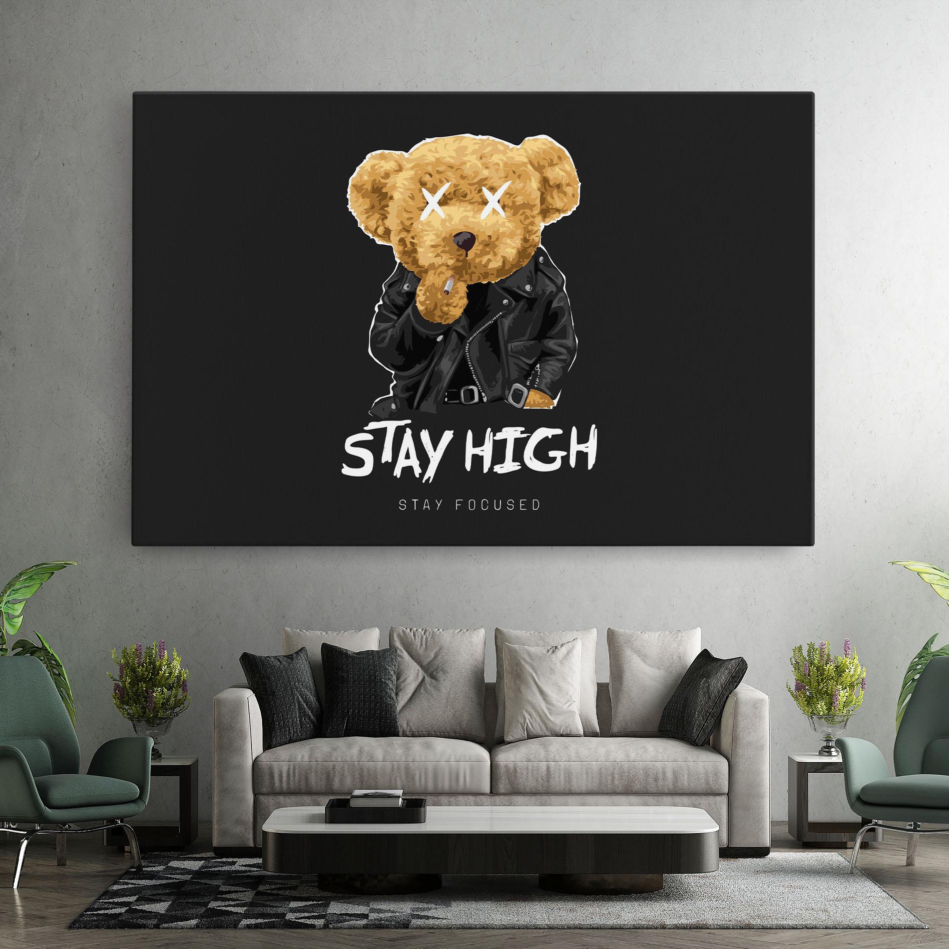 Vászonkép Stay Focused mockup 7