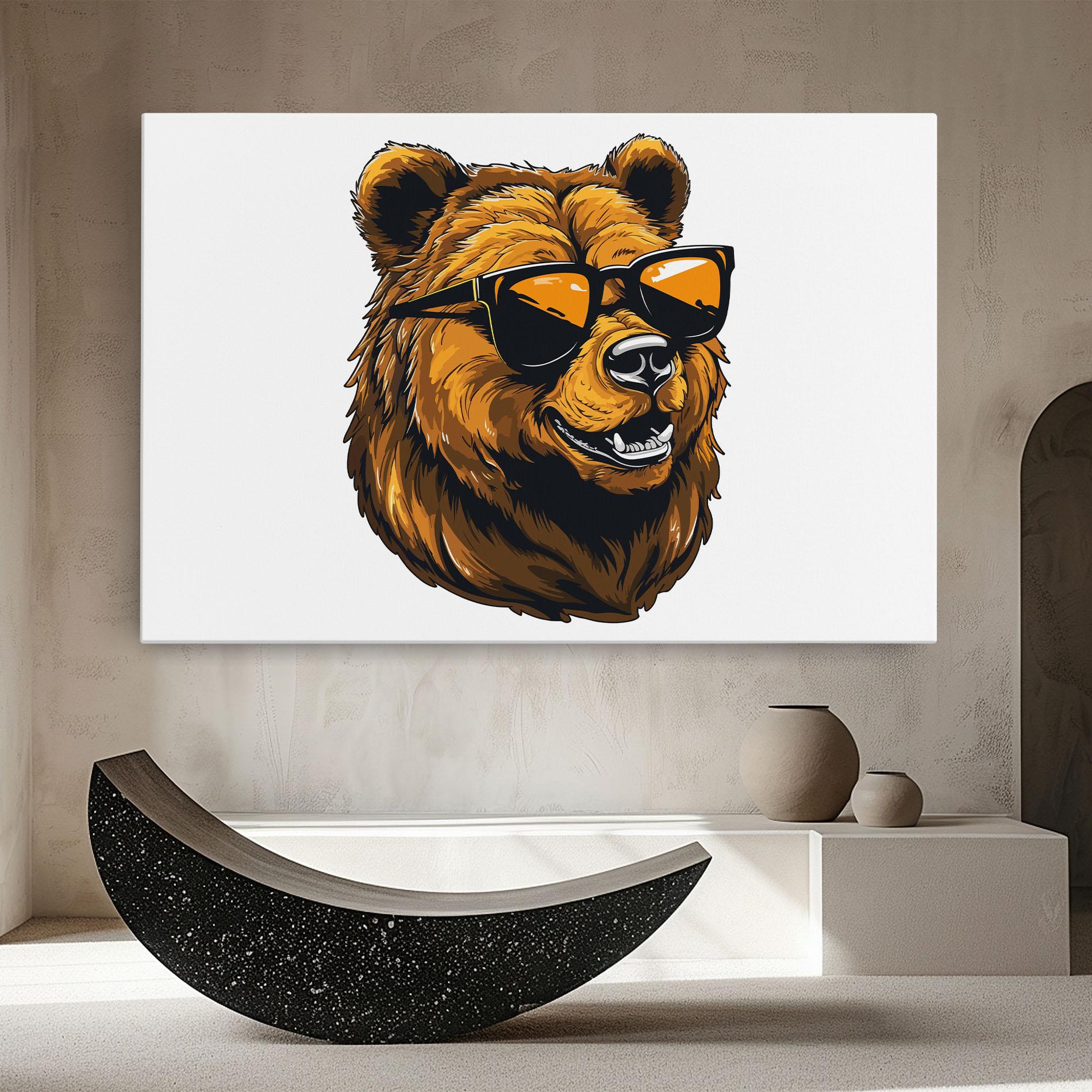 Vászonkép Cool Glasses mockup 8