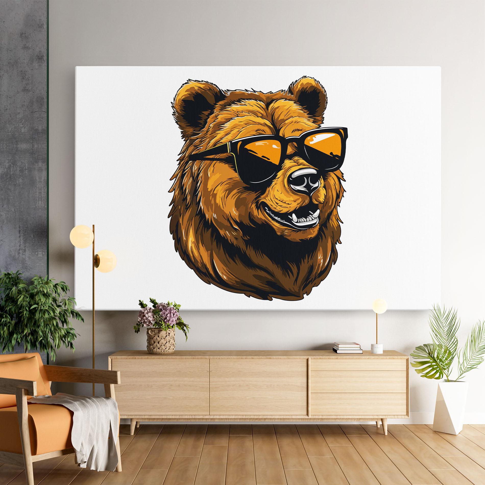 Vászonkép Cool Glasses mockup 9