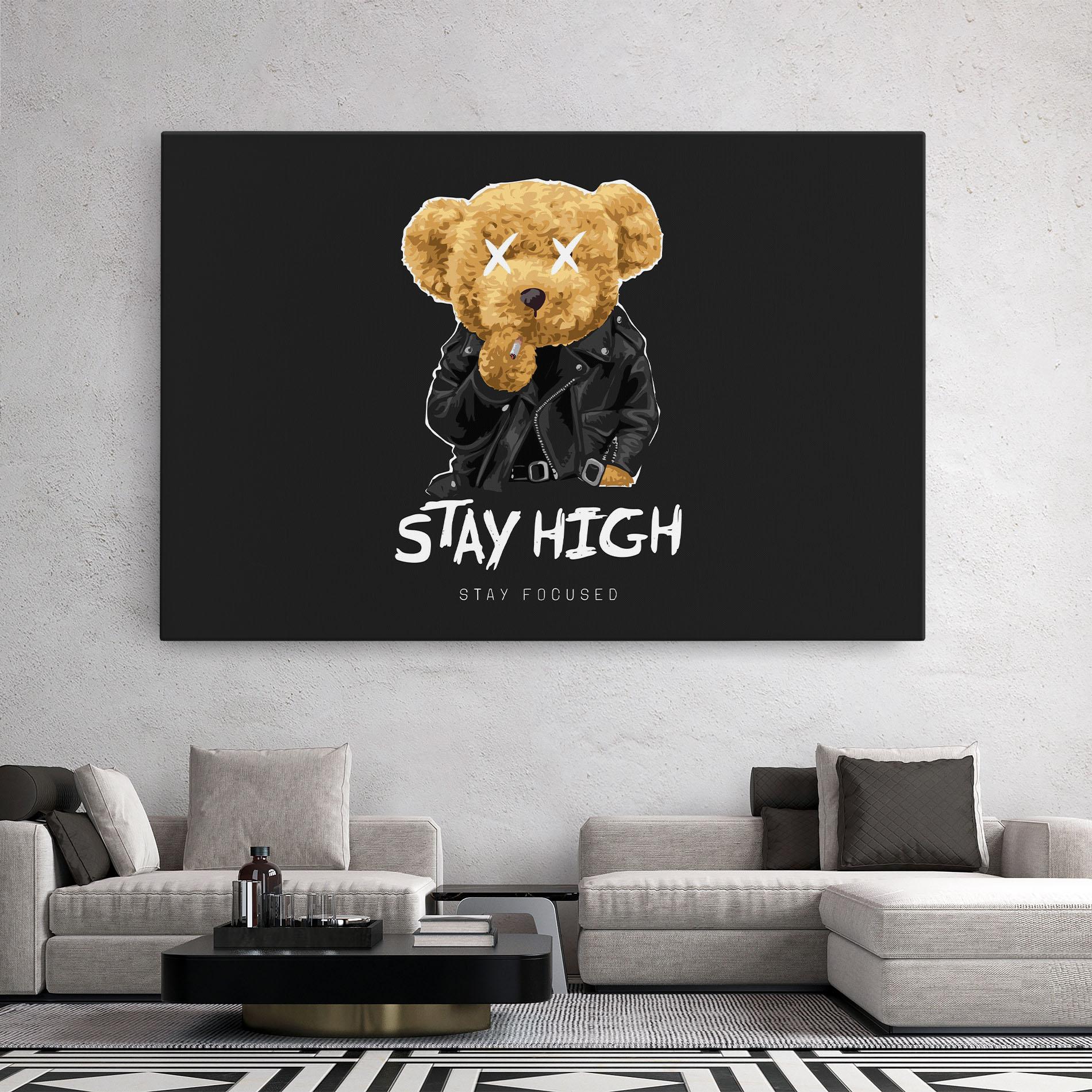 Vászonkép Stay Focused mockup 2