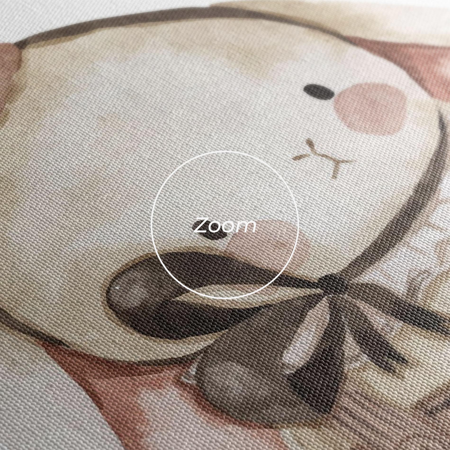 Vászonkép Baby Brown Rabbit mockup 3