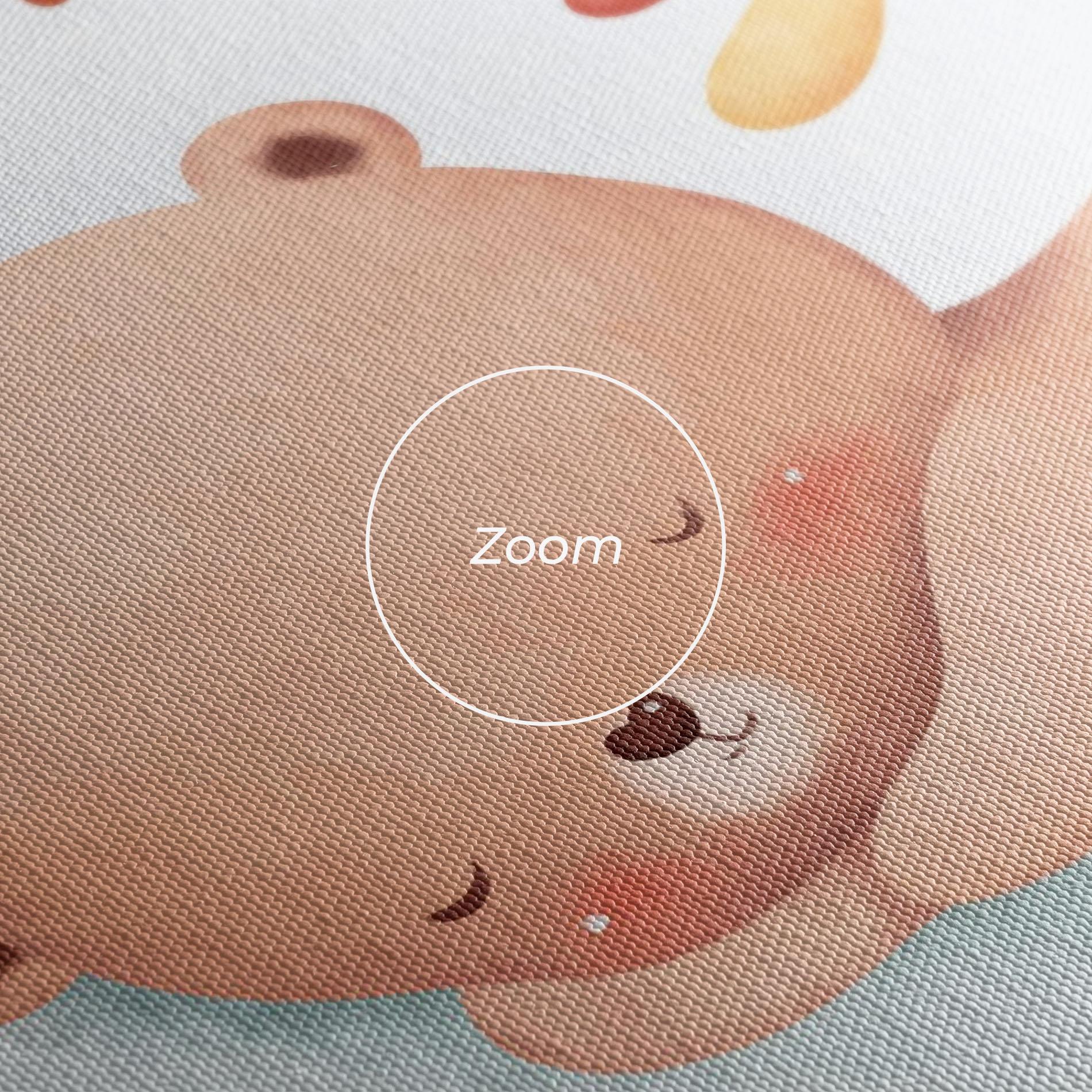 Vászonkép Blue Moon Bear mockup 3