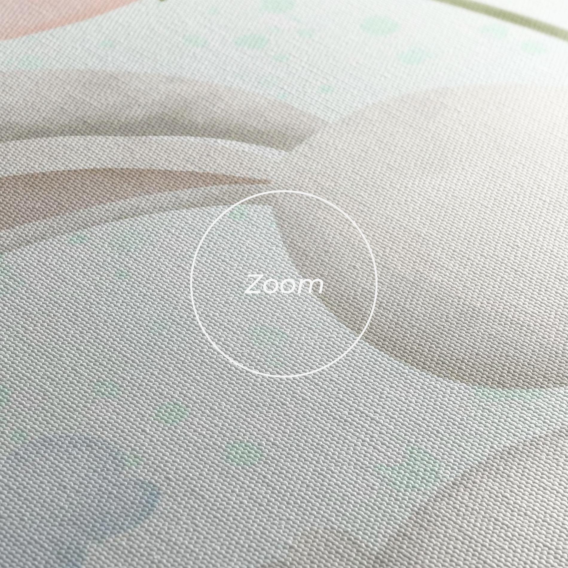 Vászonkép Spring Flower Bunny mockup 3