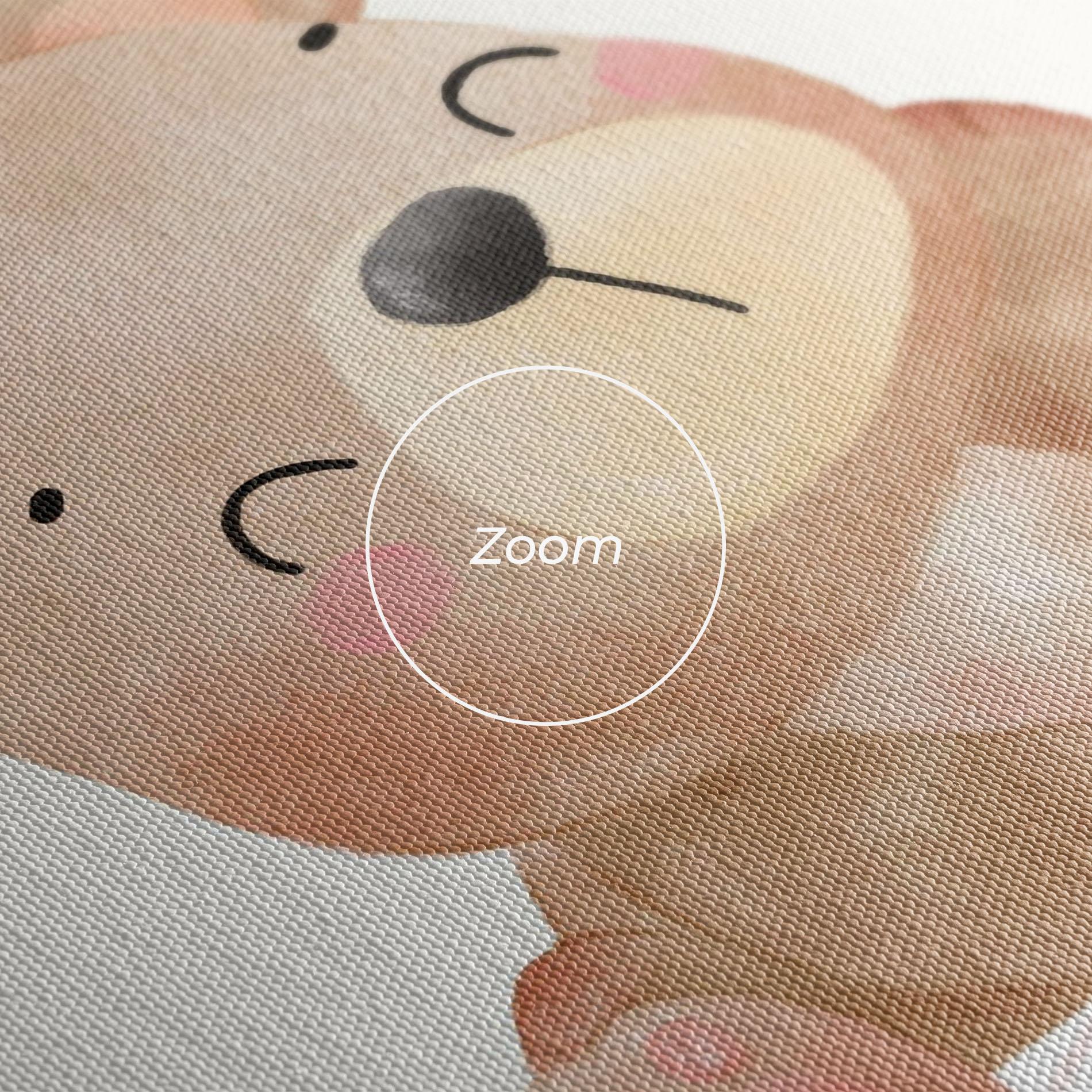 Vászonkép Sweet Baby Bear mockup 3