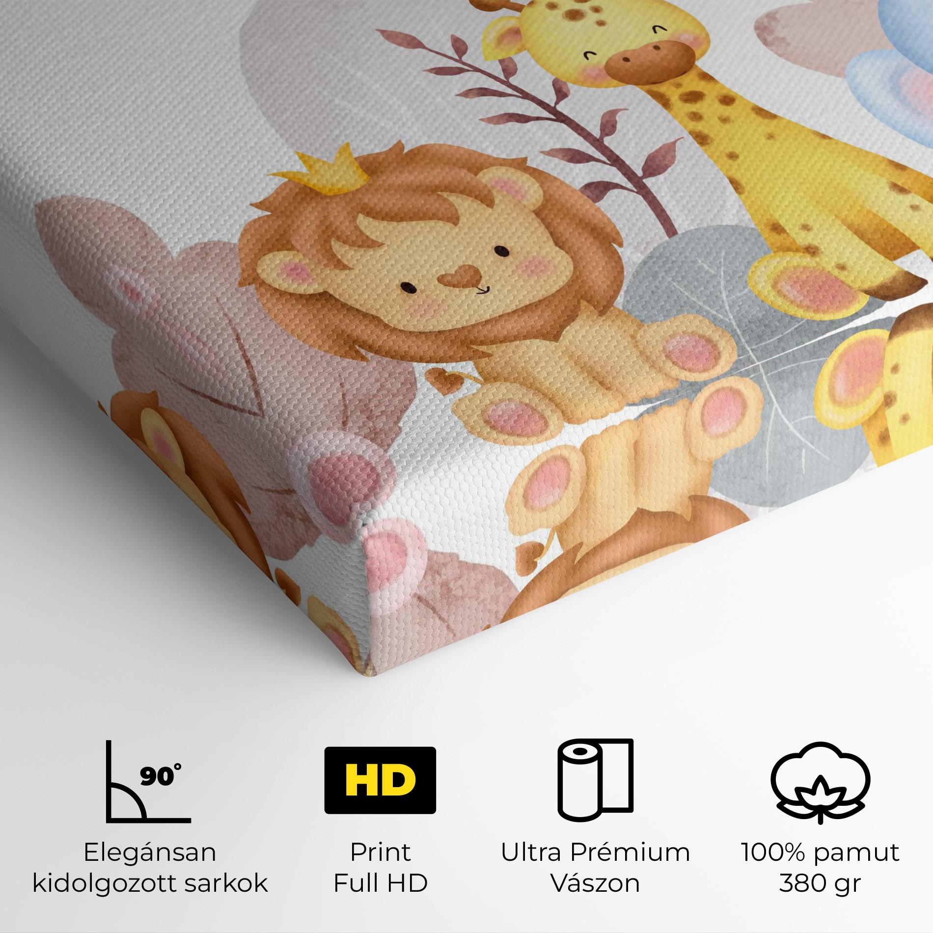Vászonkép Baby Animals mockup 4