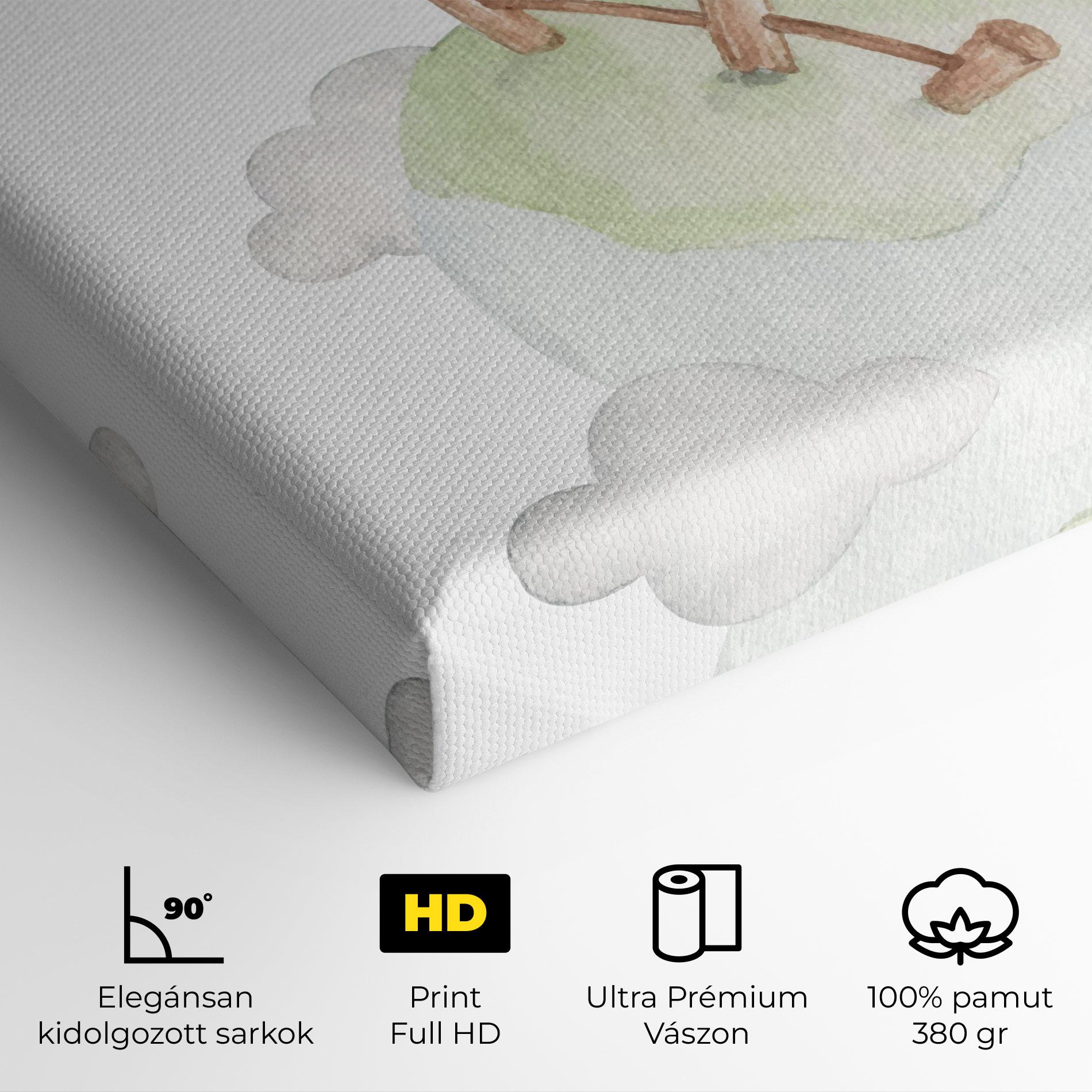 Vászonkép Sheep Jump mockup 4