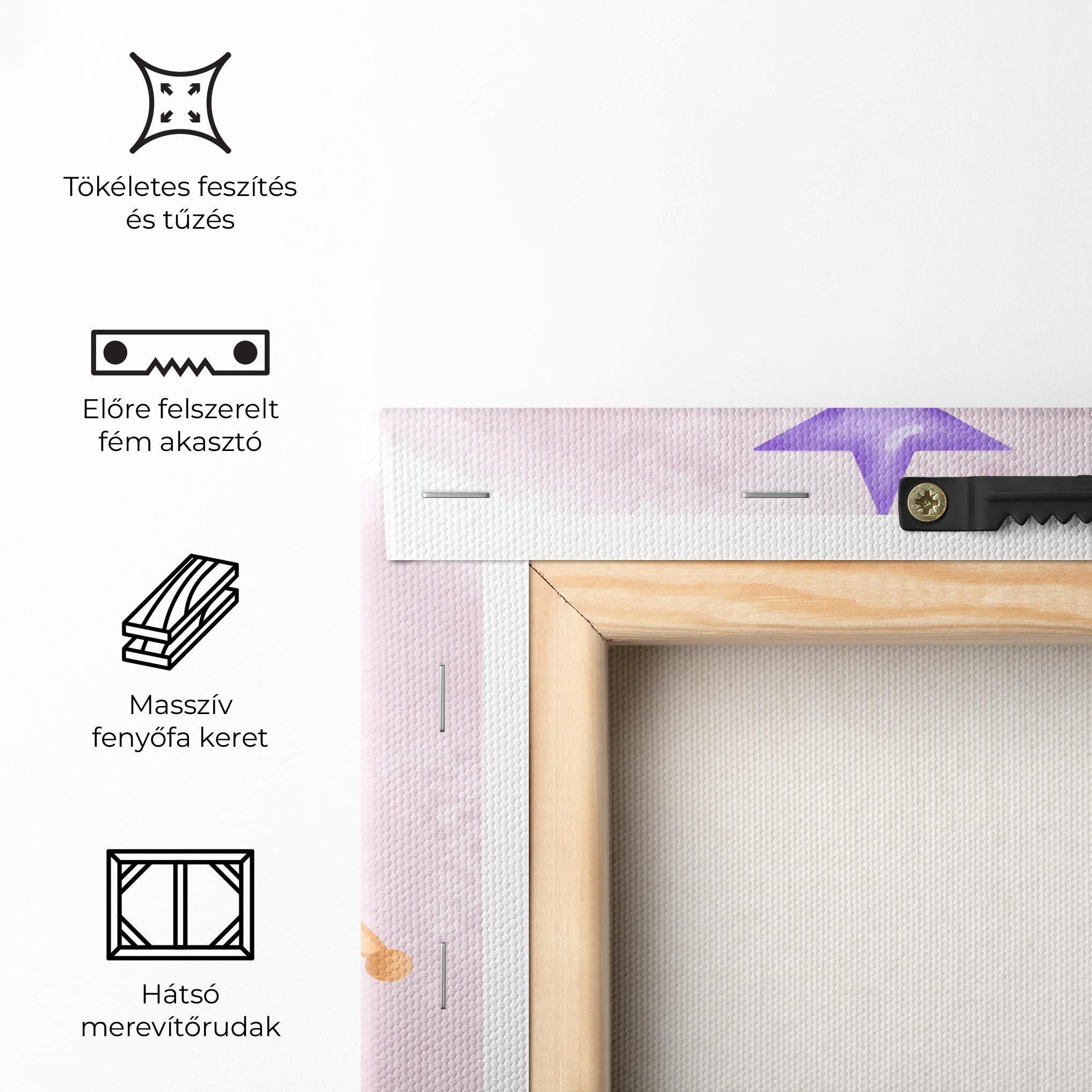 Vászonkép Baby Owl mockup 5