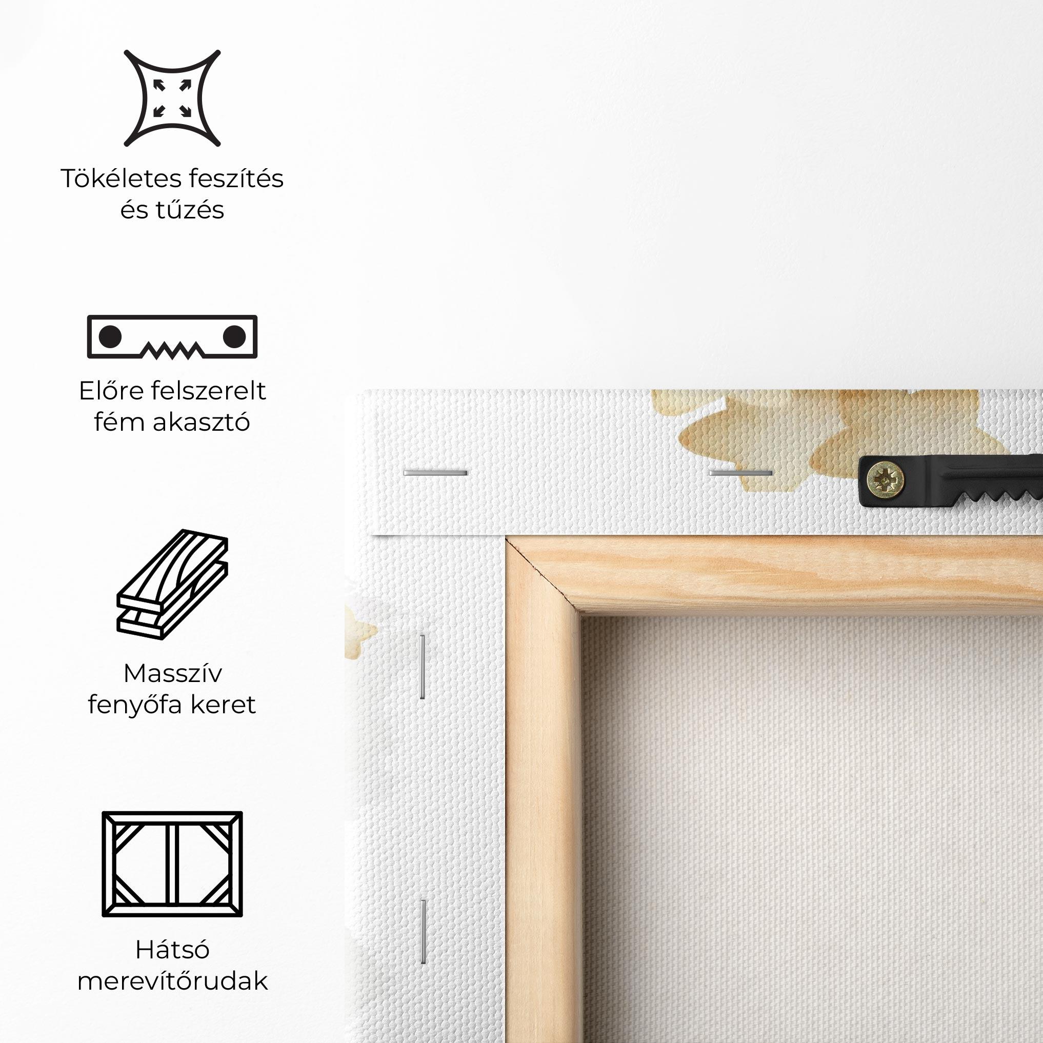 Vászonkép Bear Moon mockup 5