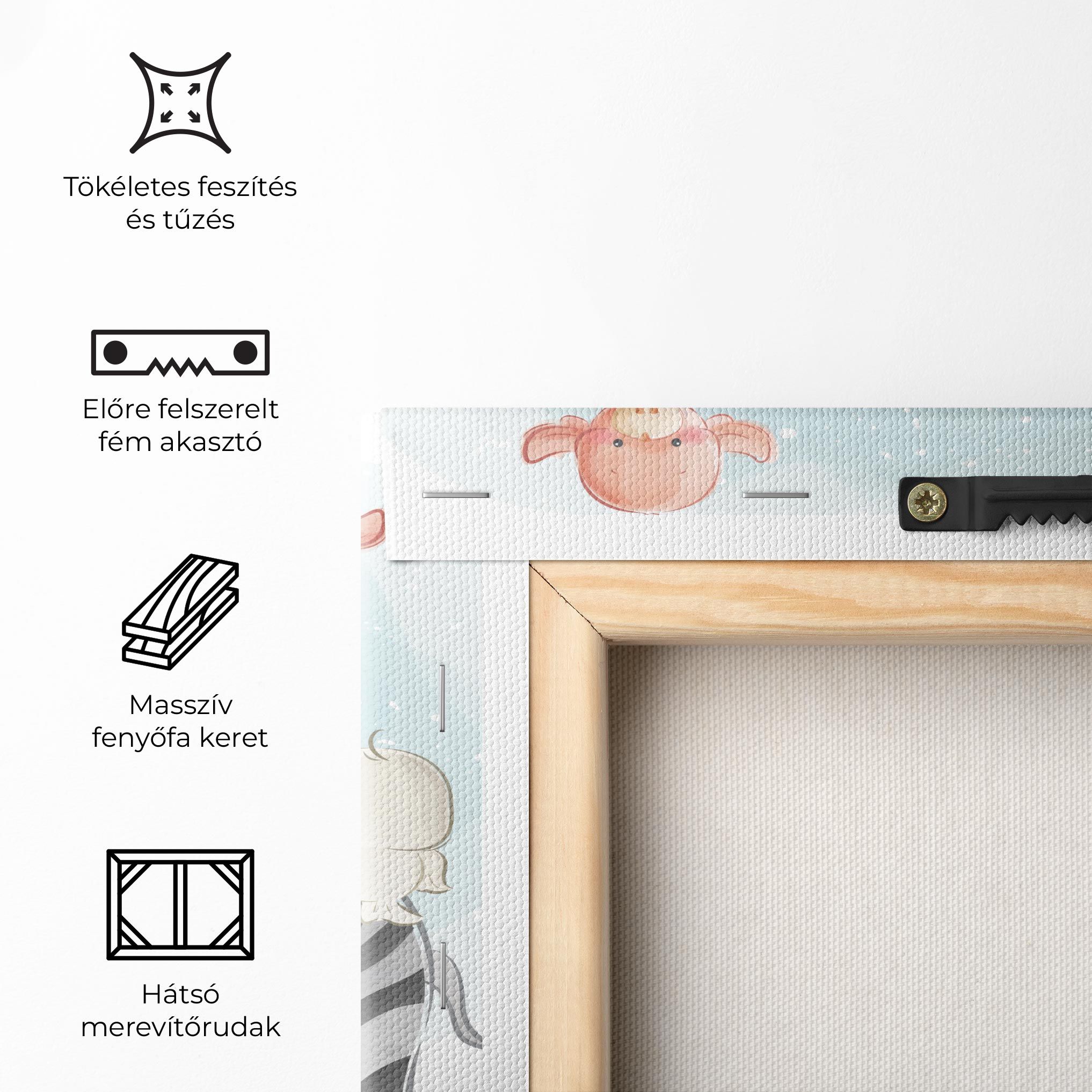 Zebra With Birds mockup 5