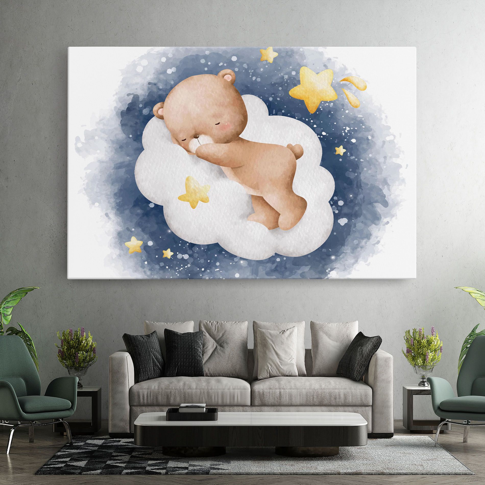 Bear Cloud Sleep mockup 7