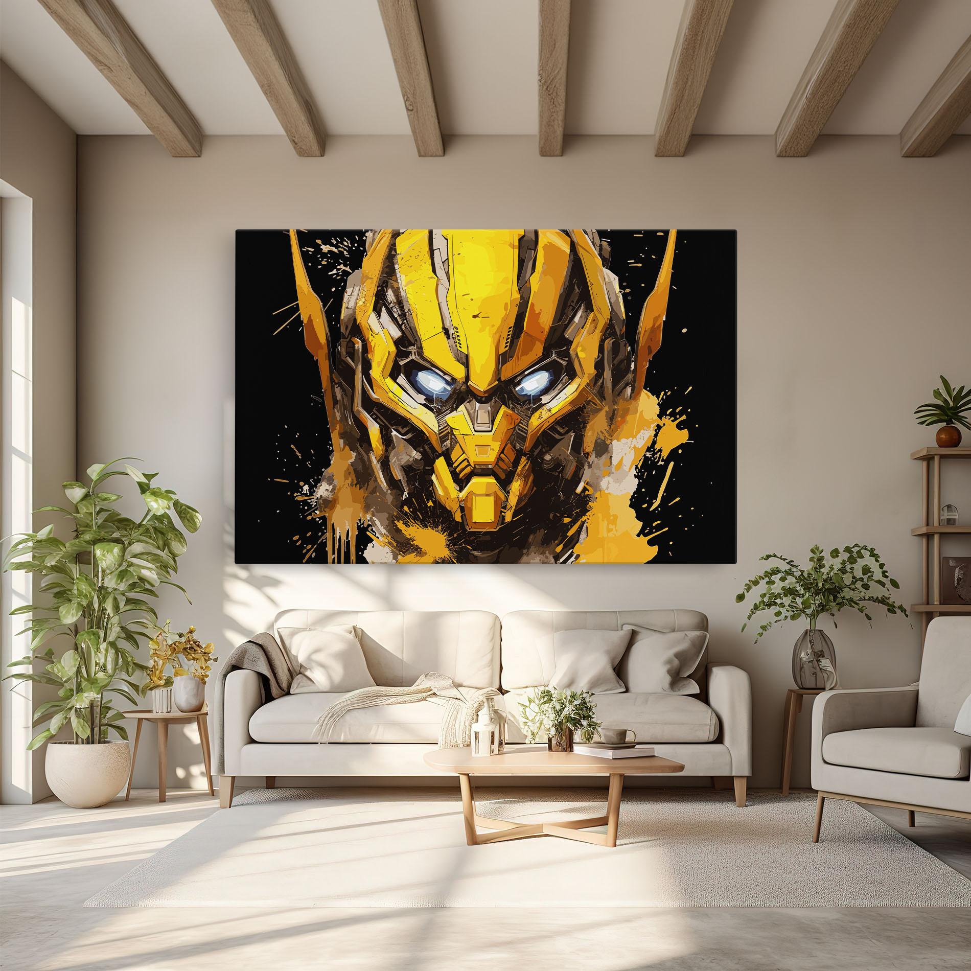 Vászonkép Bumblebee mockup 6