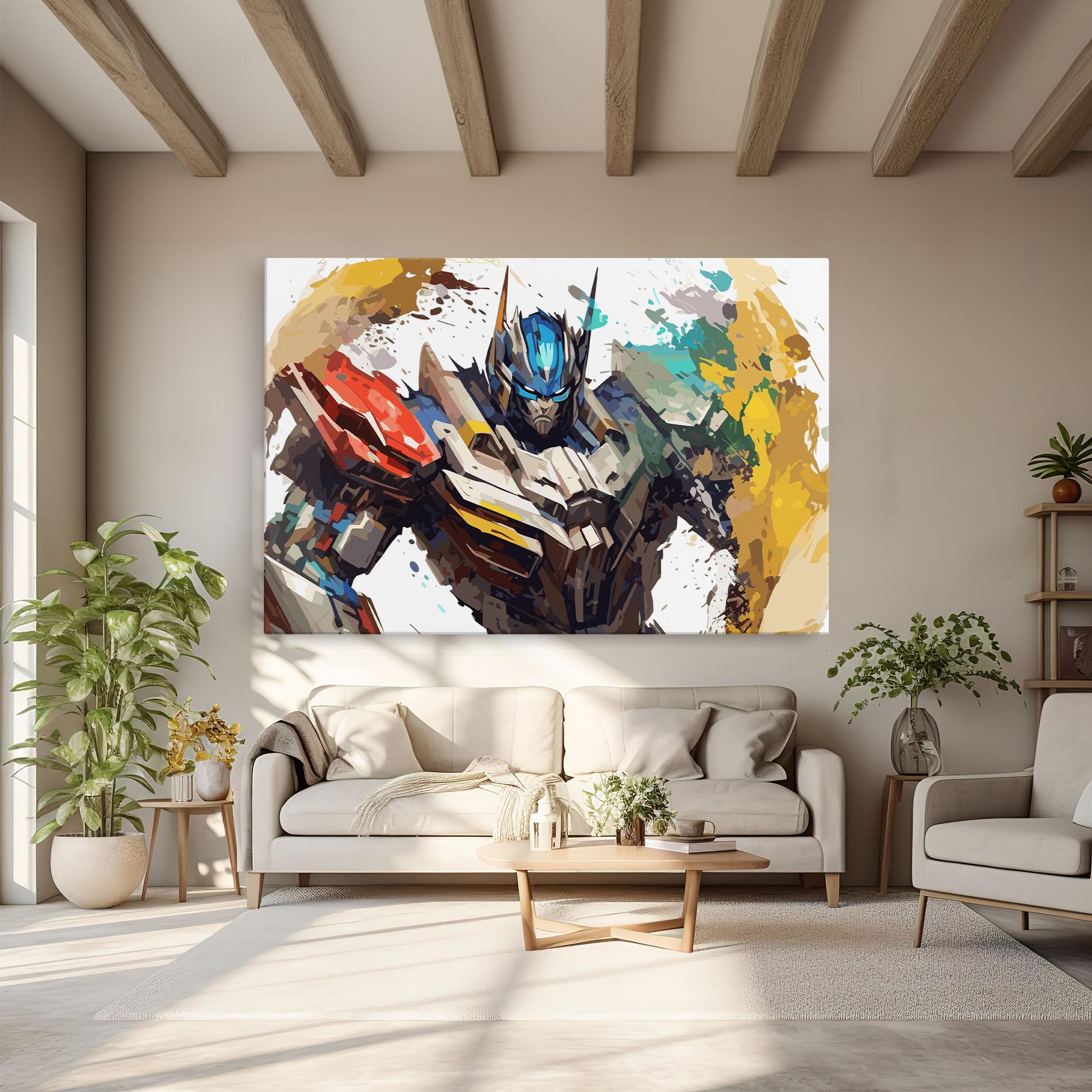 Vászonkép Transformers Splash mockup 6