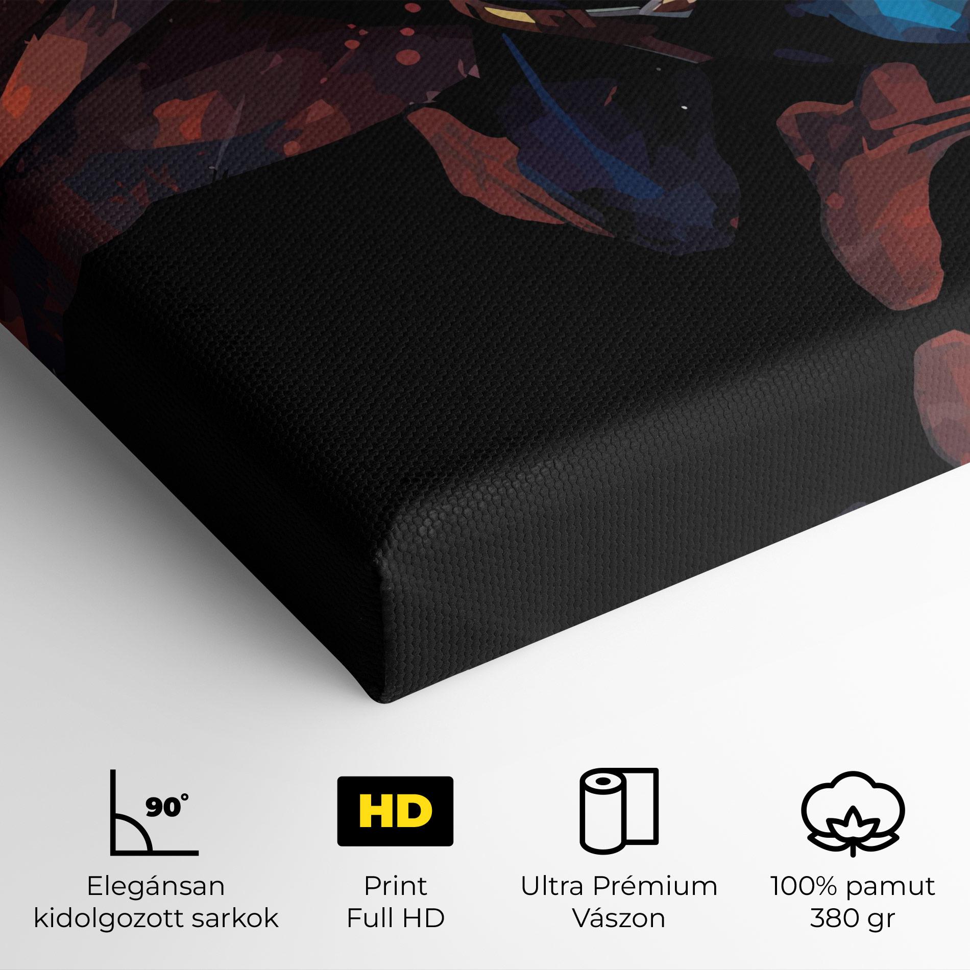 Vászonkép Superman Jump mockup 4