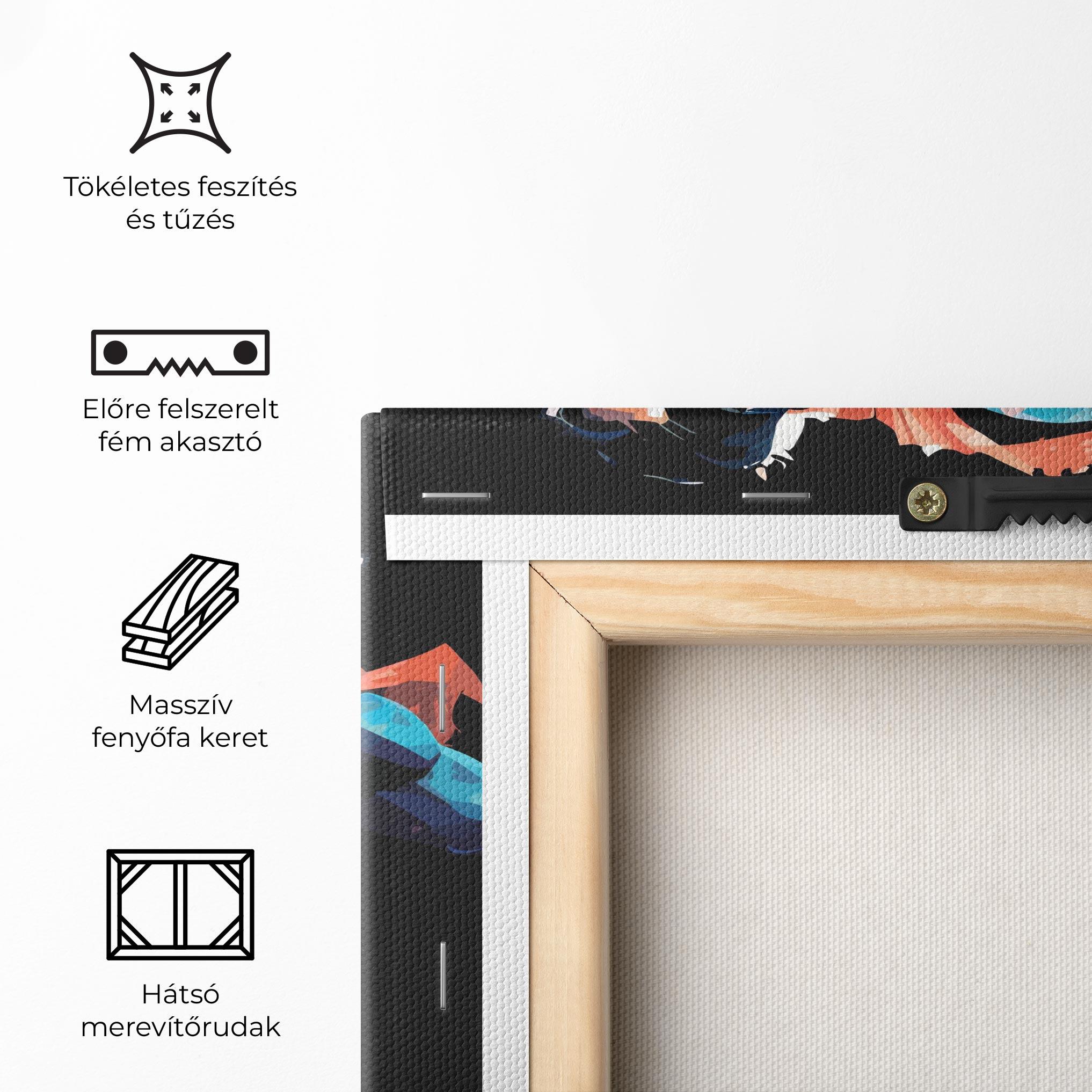 Vászonkép Superman Jump mockup 5