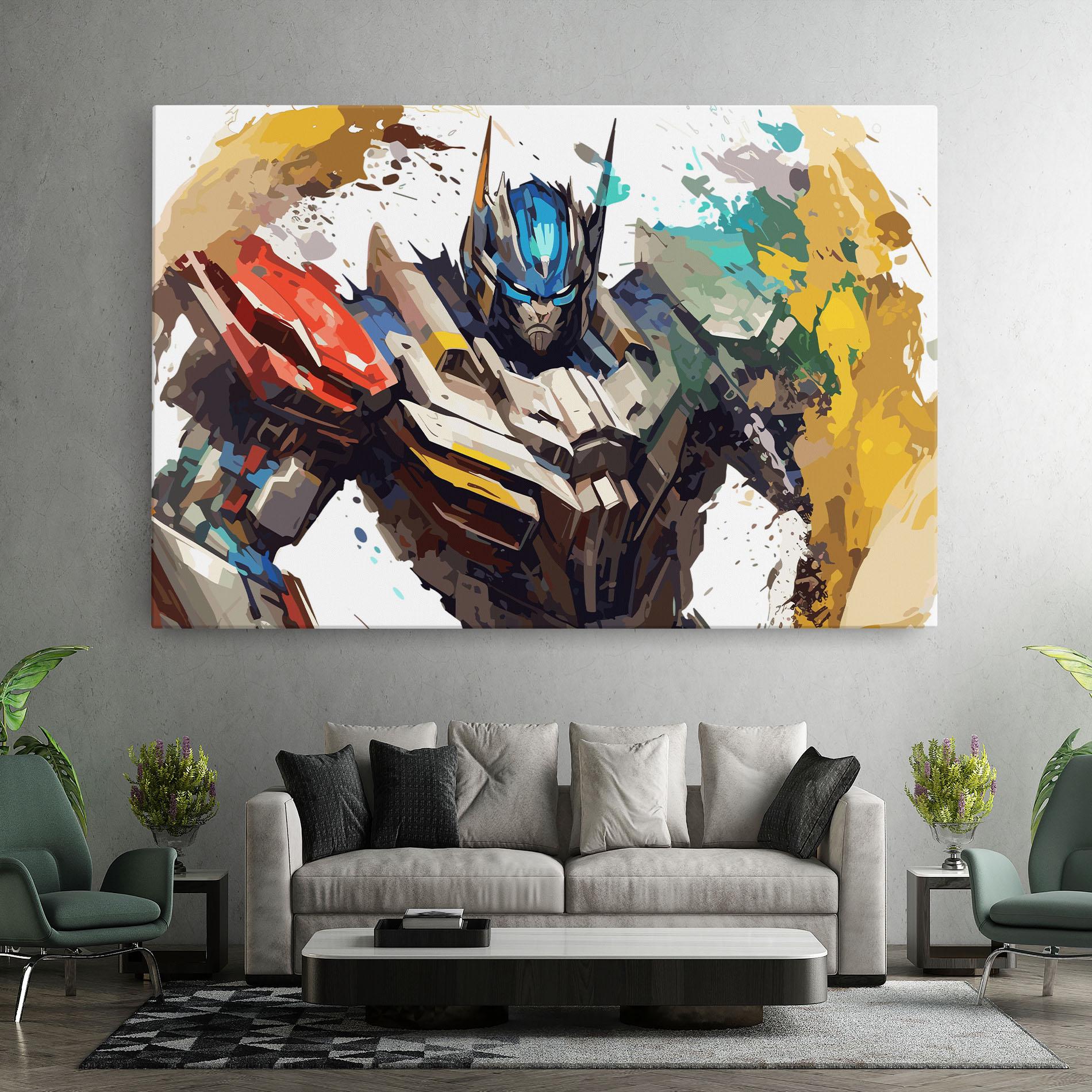 Vászonkép Transformers Splash mockup 7