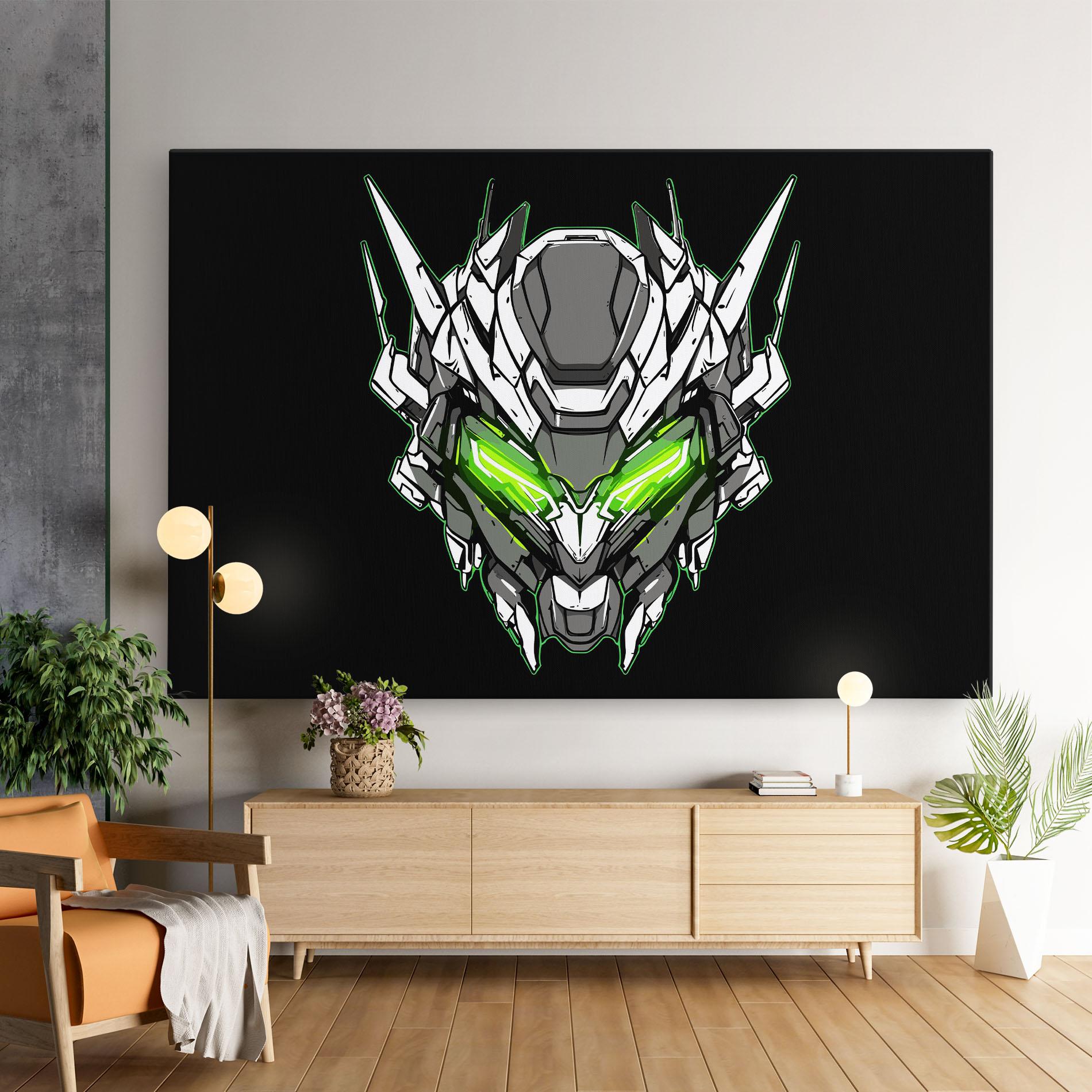 Vászonkép Neon Transformer mockup 9