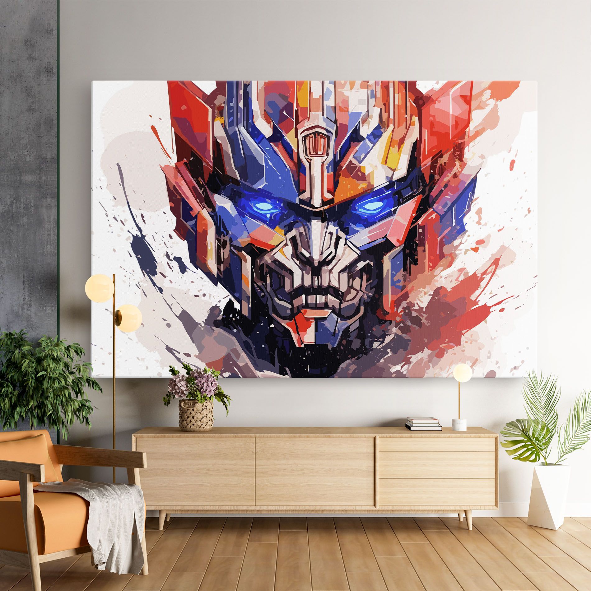 Optimus Prime Art mockup 9