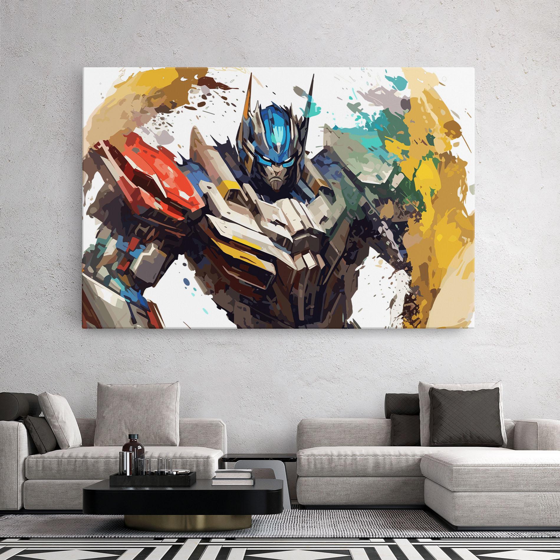 Vászonkép Transformers Splash mockup 2