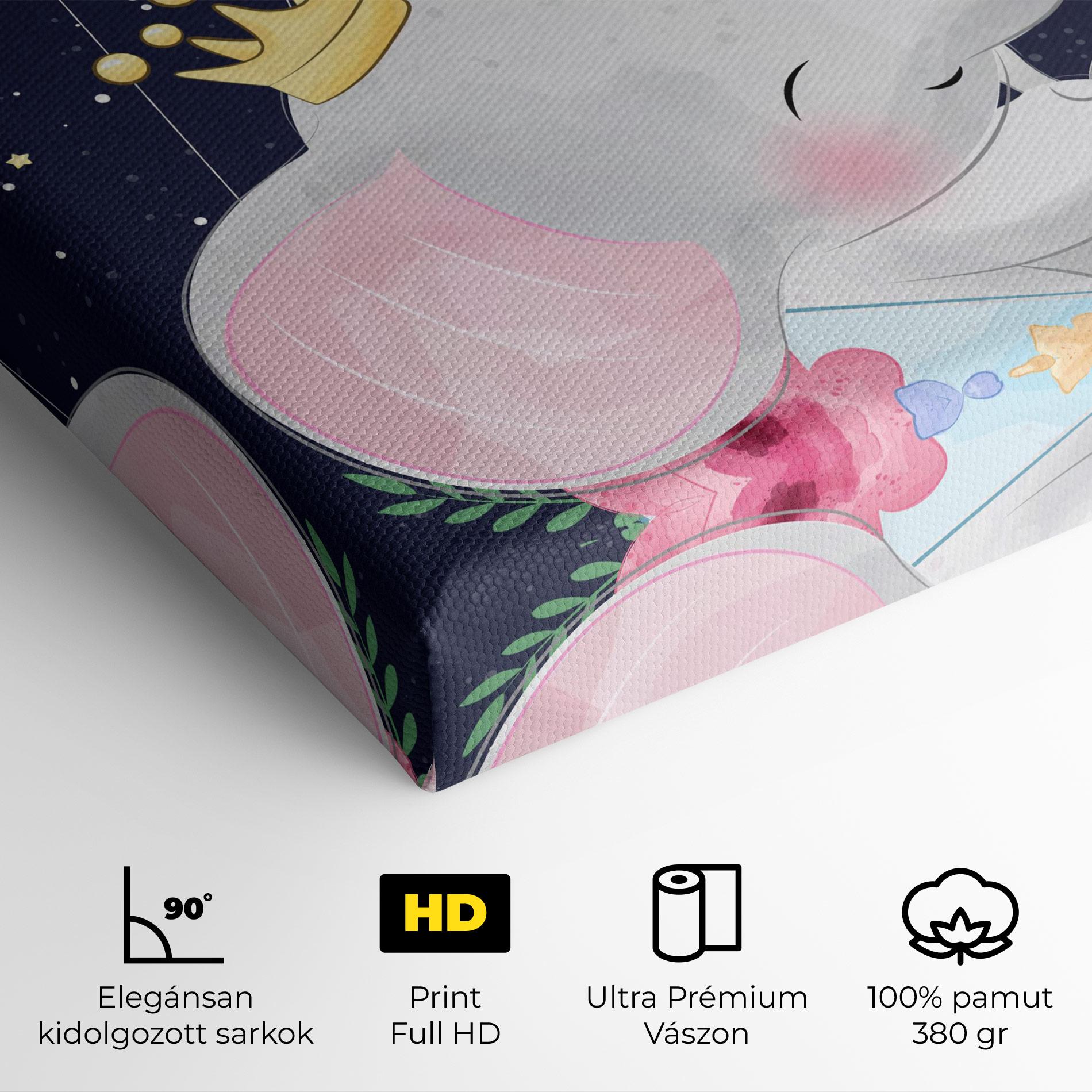 Vászonkép Elephant Cat mockup 4