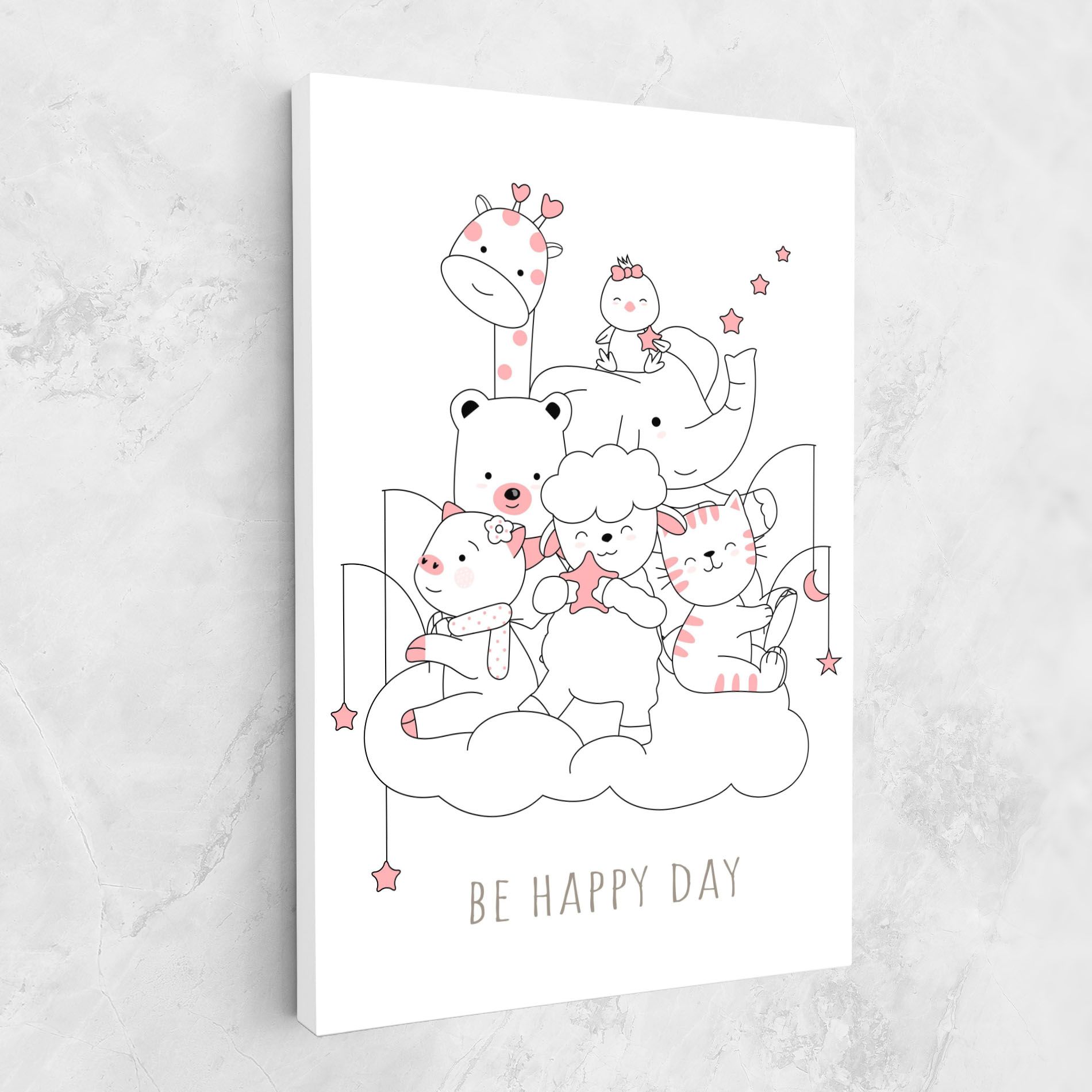 Be Happy Day mockup 1