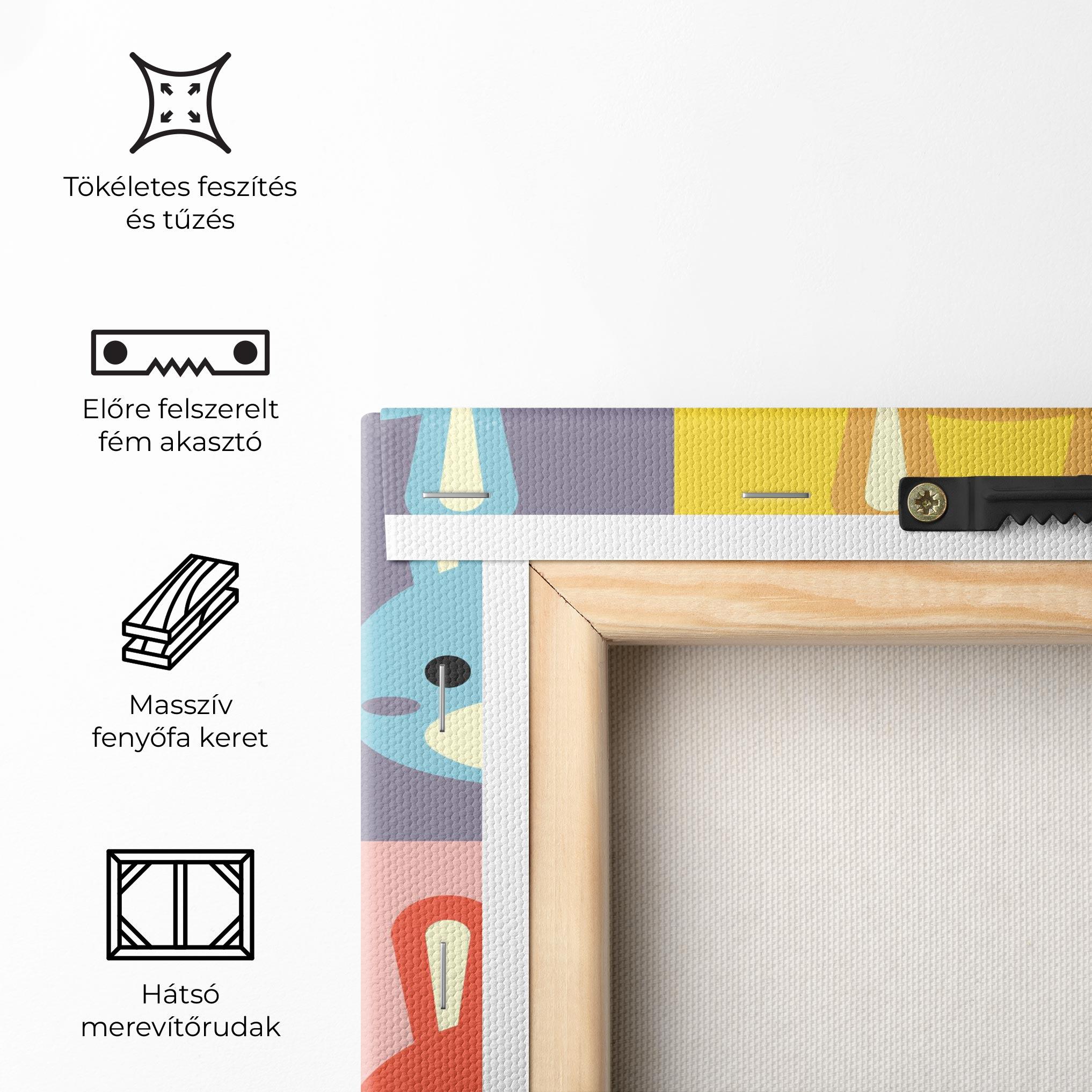 Vászonkép Bunny Colors mockup 5