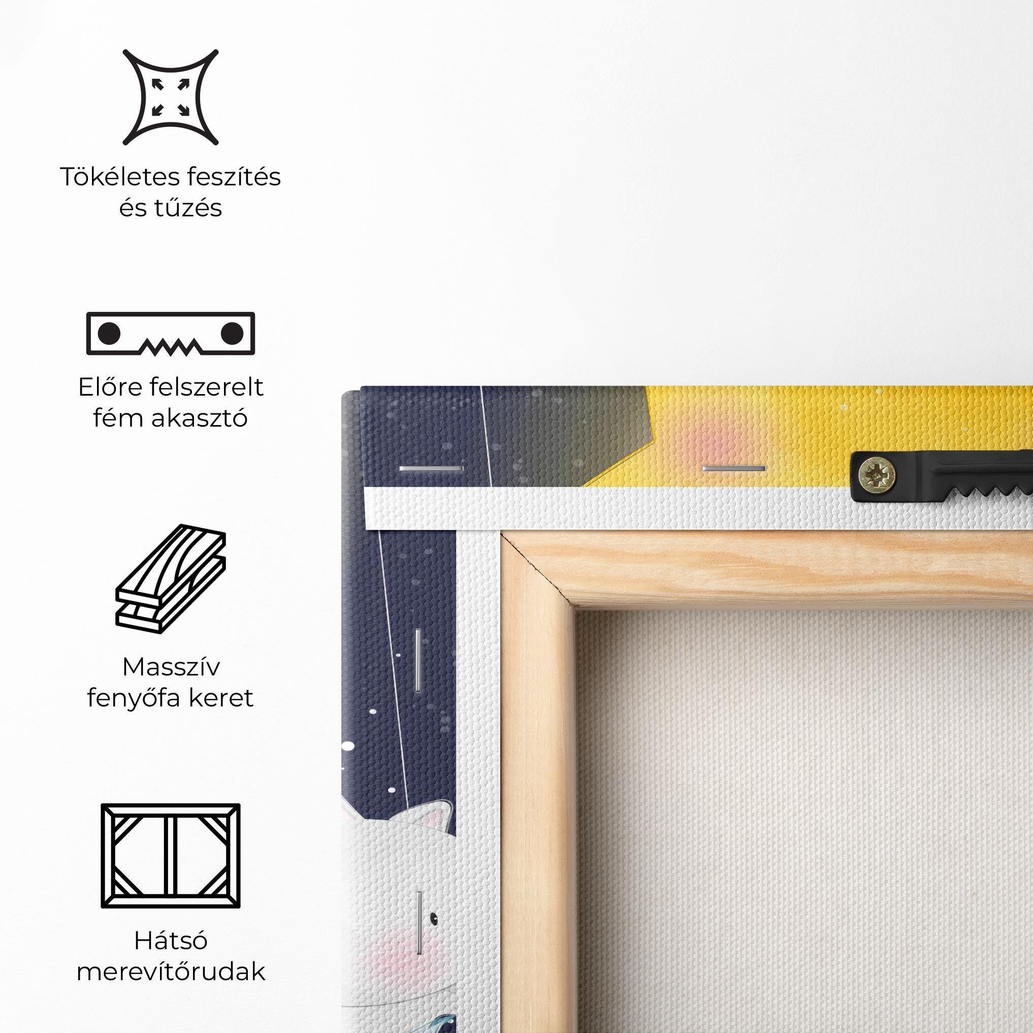 Vászonkép Elephant Cat mockup 5