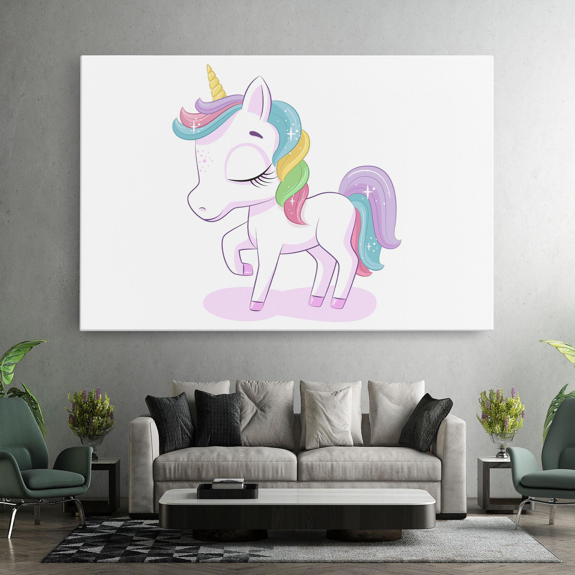 Vászonkép Unicorn mockup 7