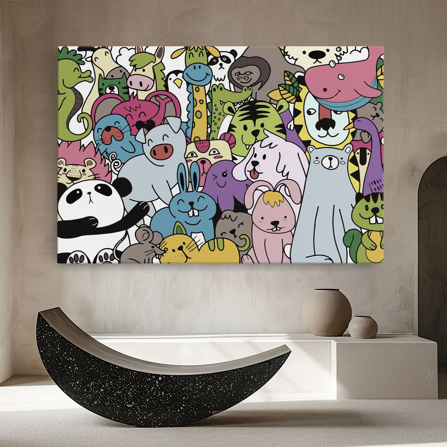 Animals Cartoon mockup 8