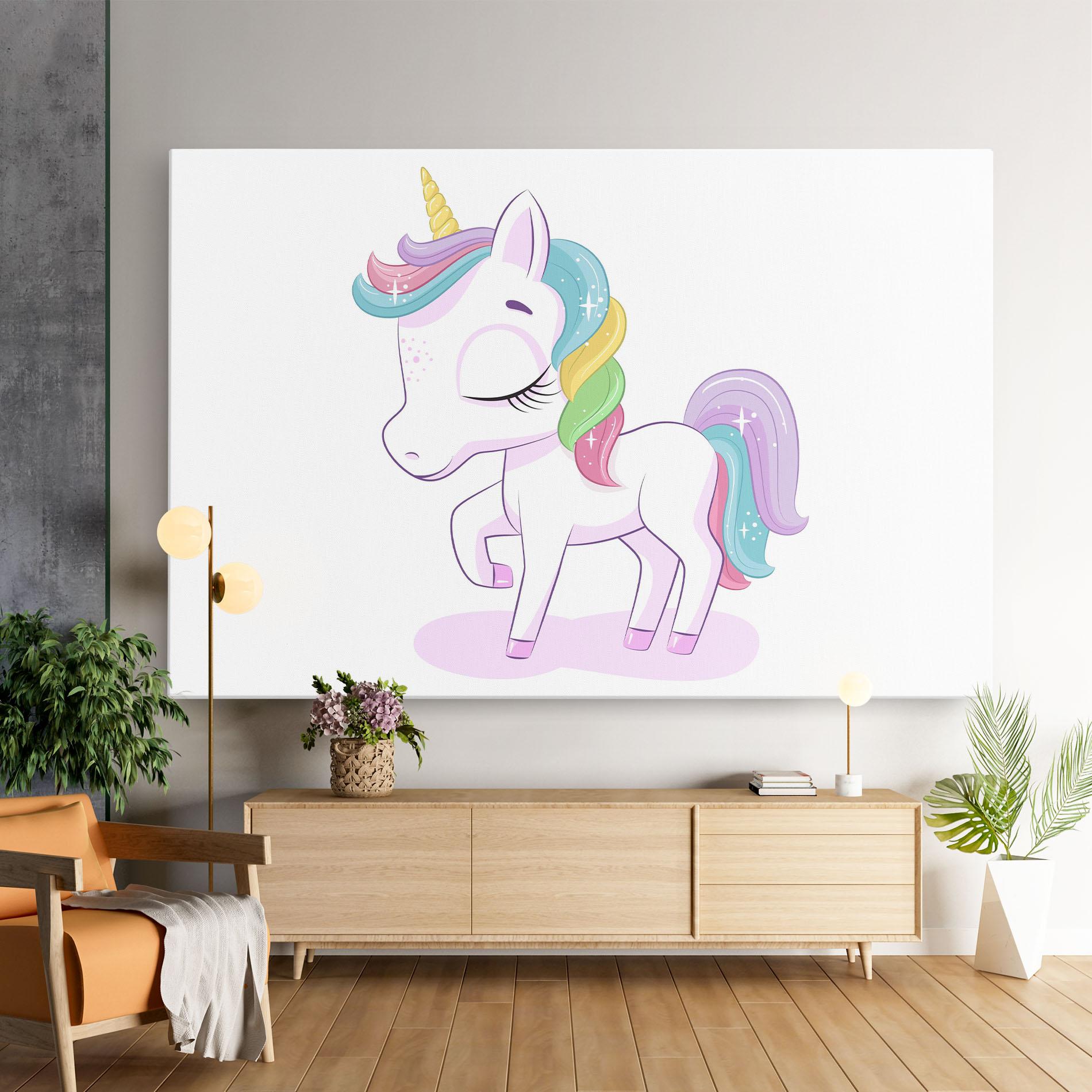 Vászonkép Unicorn mockup 9