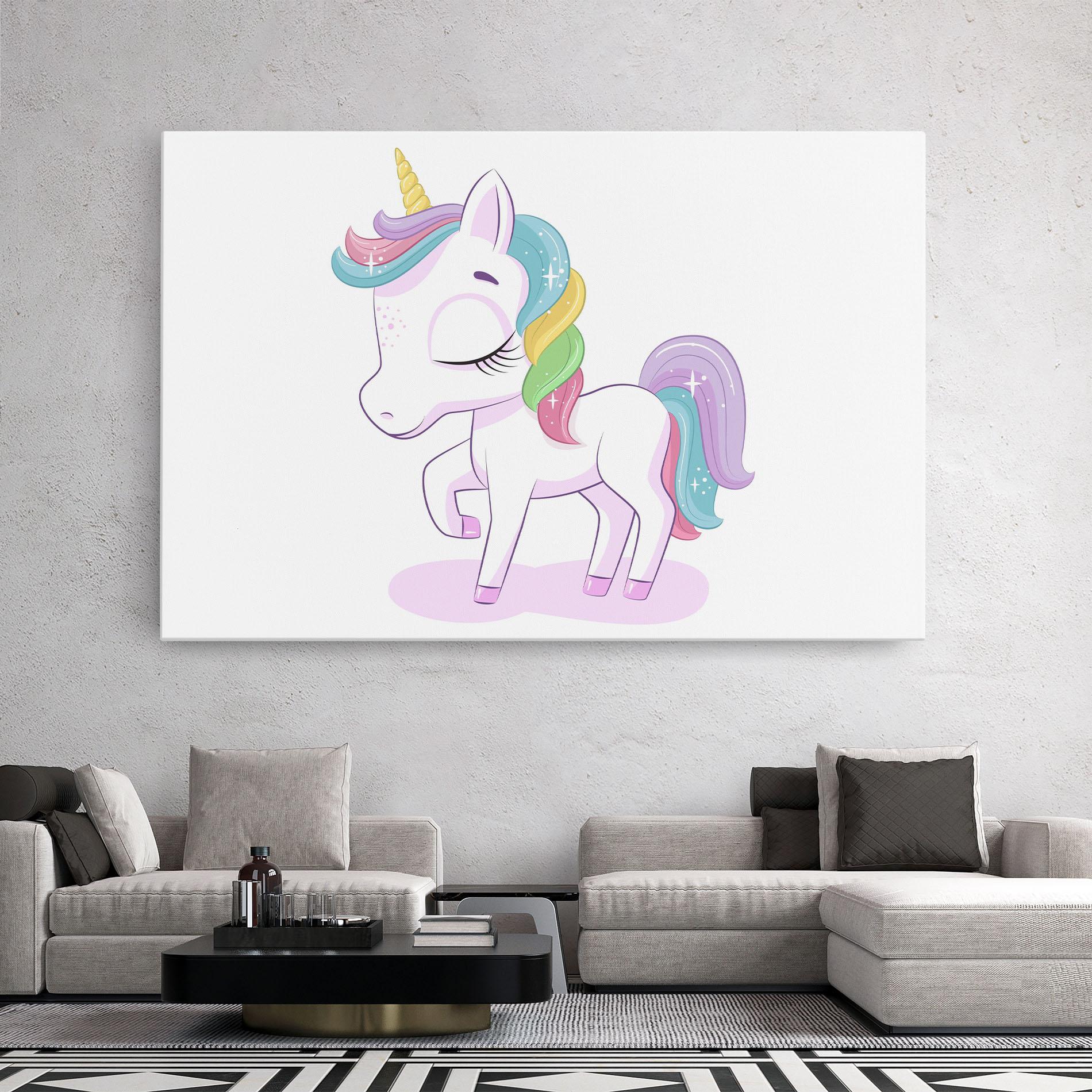 Vászonkép Unicorn mockup 2